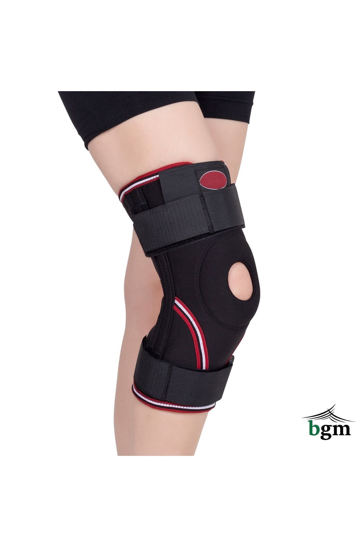 bgm Velkrolu Ligament ve Patella Destekli Dizlik Fleksible Balenli Patella Neopren Dizlik
