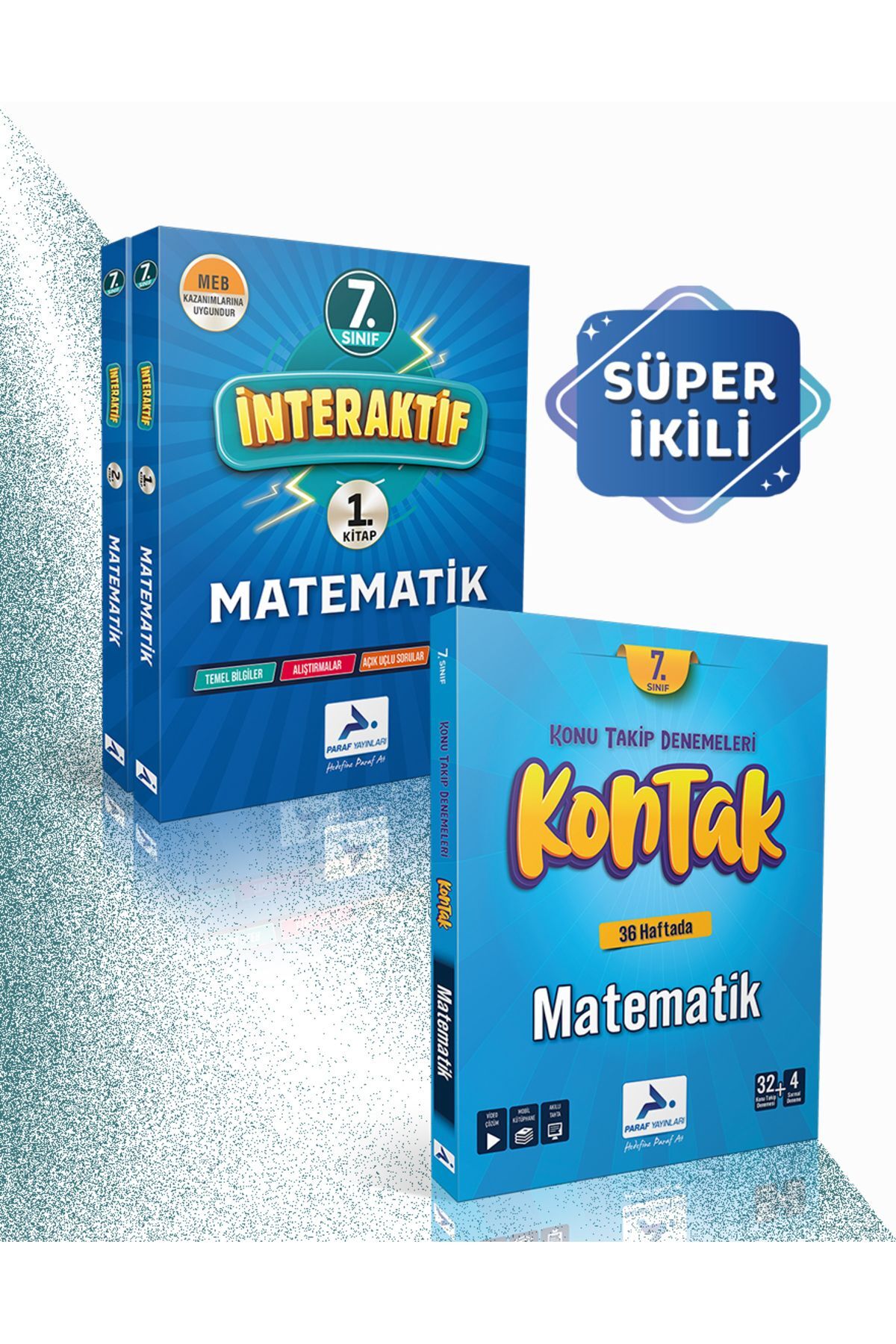 Paraf Yayınları 7. Sınıf Matematik Interaktif Soru Bankası