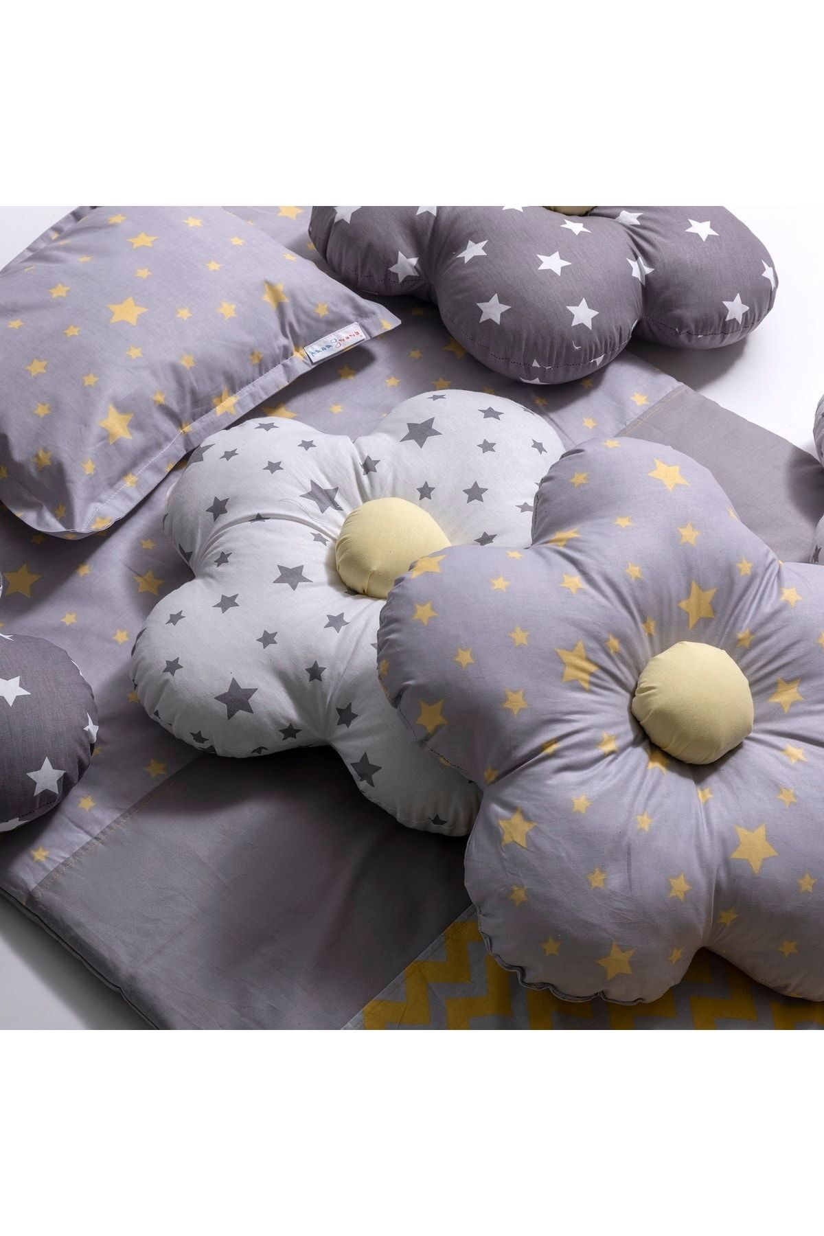 Mini Baby Bebek Uyku Seti 60x120 Astel Sarı 11 Parça fotoğrafı 6 (önizleme)