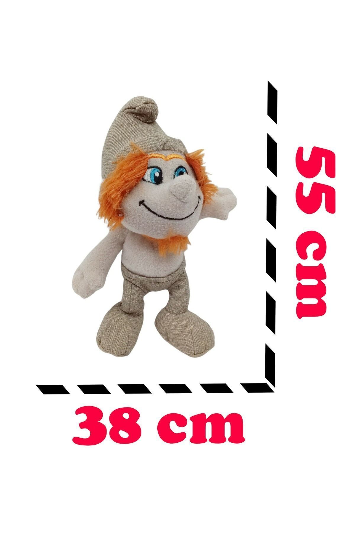 e-life-The Smurfs Smurfs 2 Hackus Figure Plush Toy Sleeping & Playmate Imported Product Large Size 7
