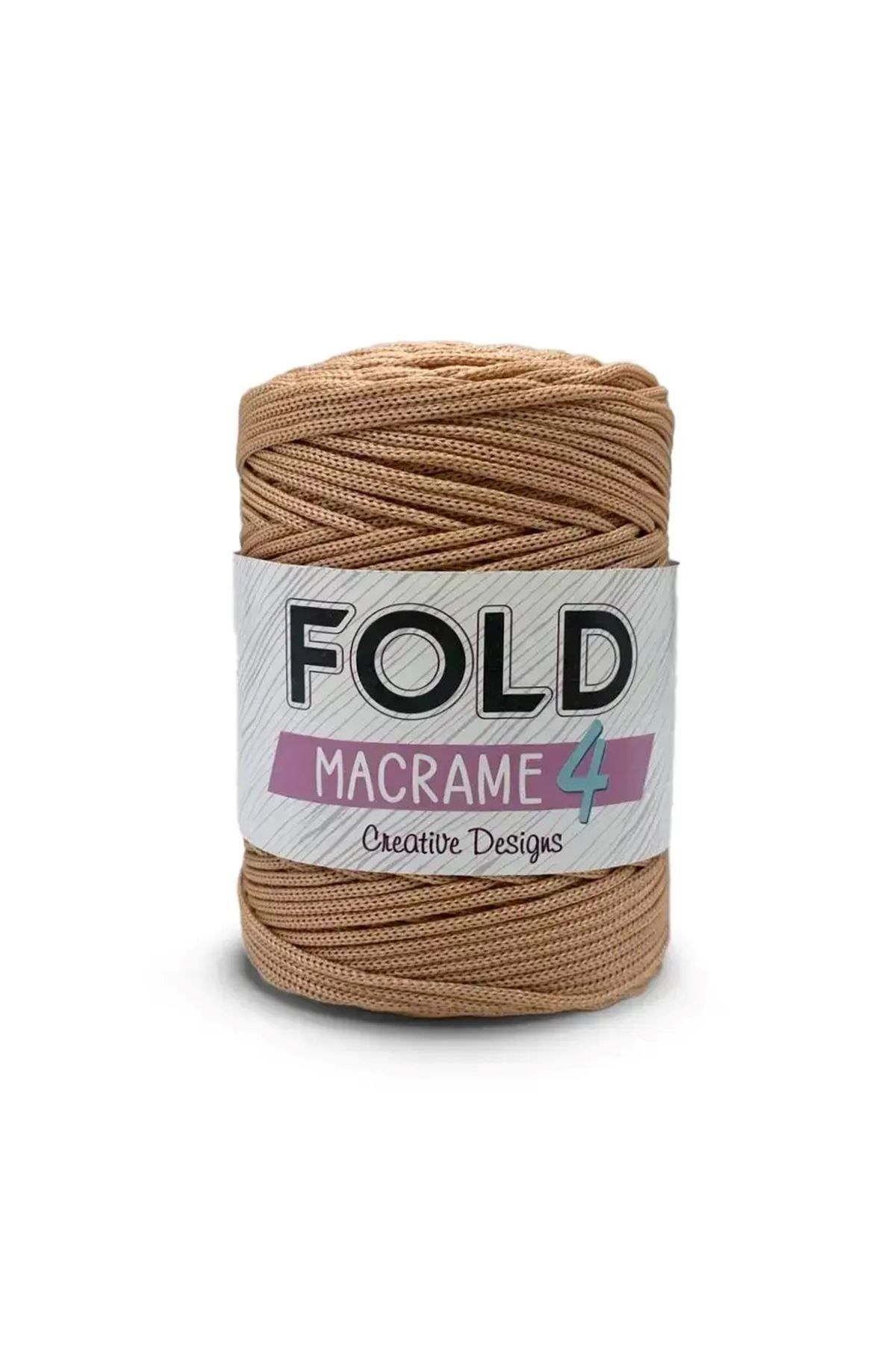 FOLD-Yarn Macrame No:4 - Polyester String 2 Mm - 200 gr -230 M Supla Bag String 1