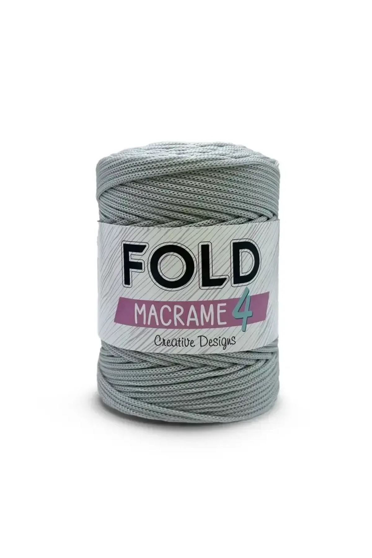 FOLD-Macrame Yarn No:4 - 060 Polyester, 2 Mm String, 200 gr 230 M Supla String Bag String 1