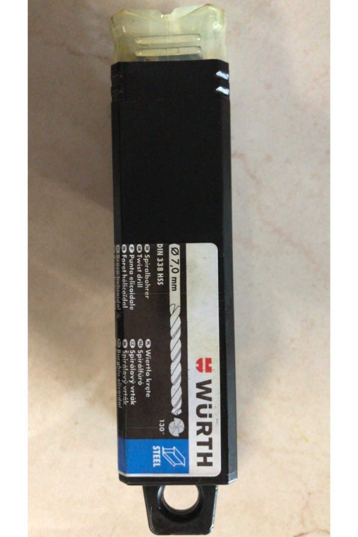 Würth Matkap Ucu 7mm Hss Metal