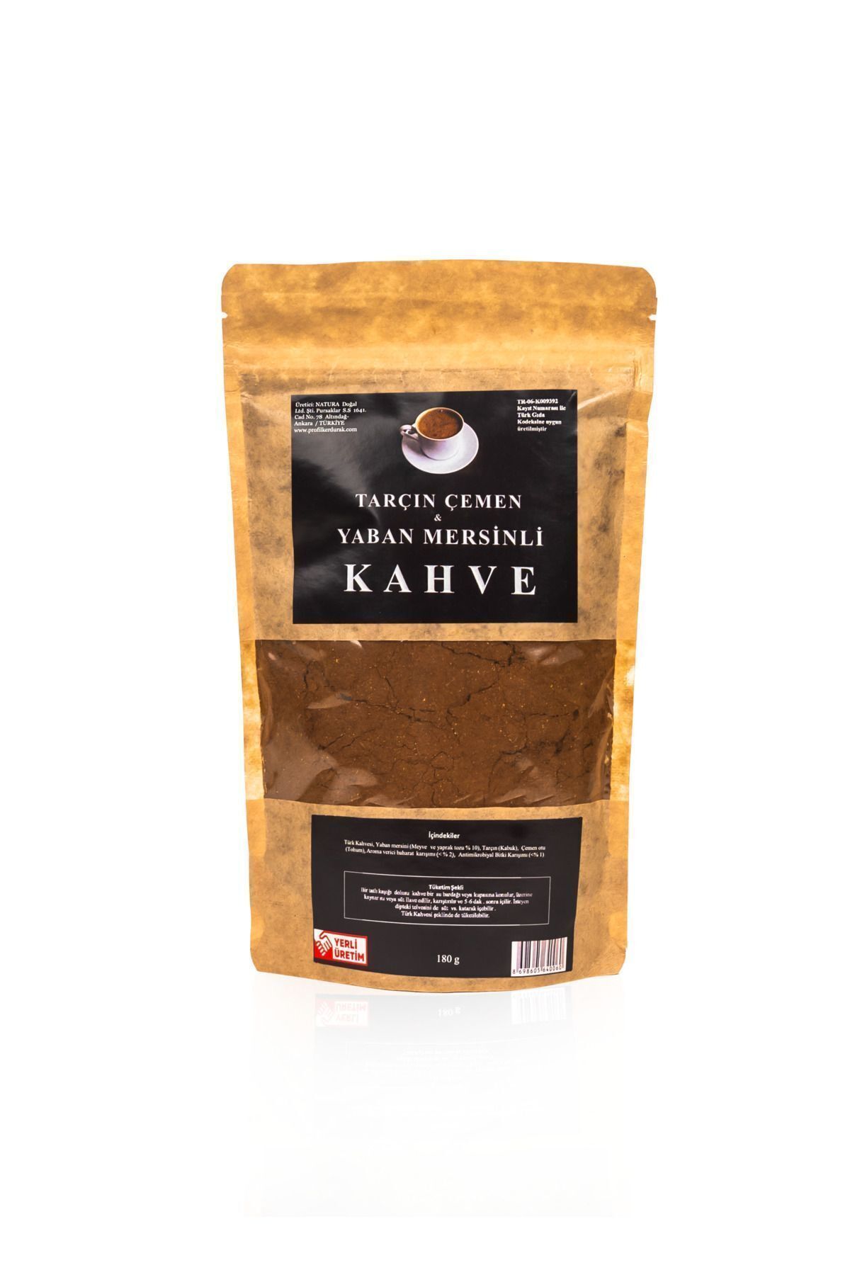 Natura Doğal - Diyabetik Tarçın Çemen & Yaban Mersinli Kahve 180 Gr -  Fiyatı, Yorumları