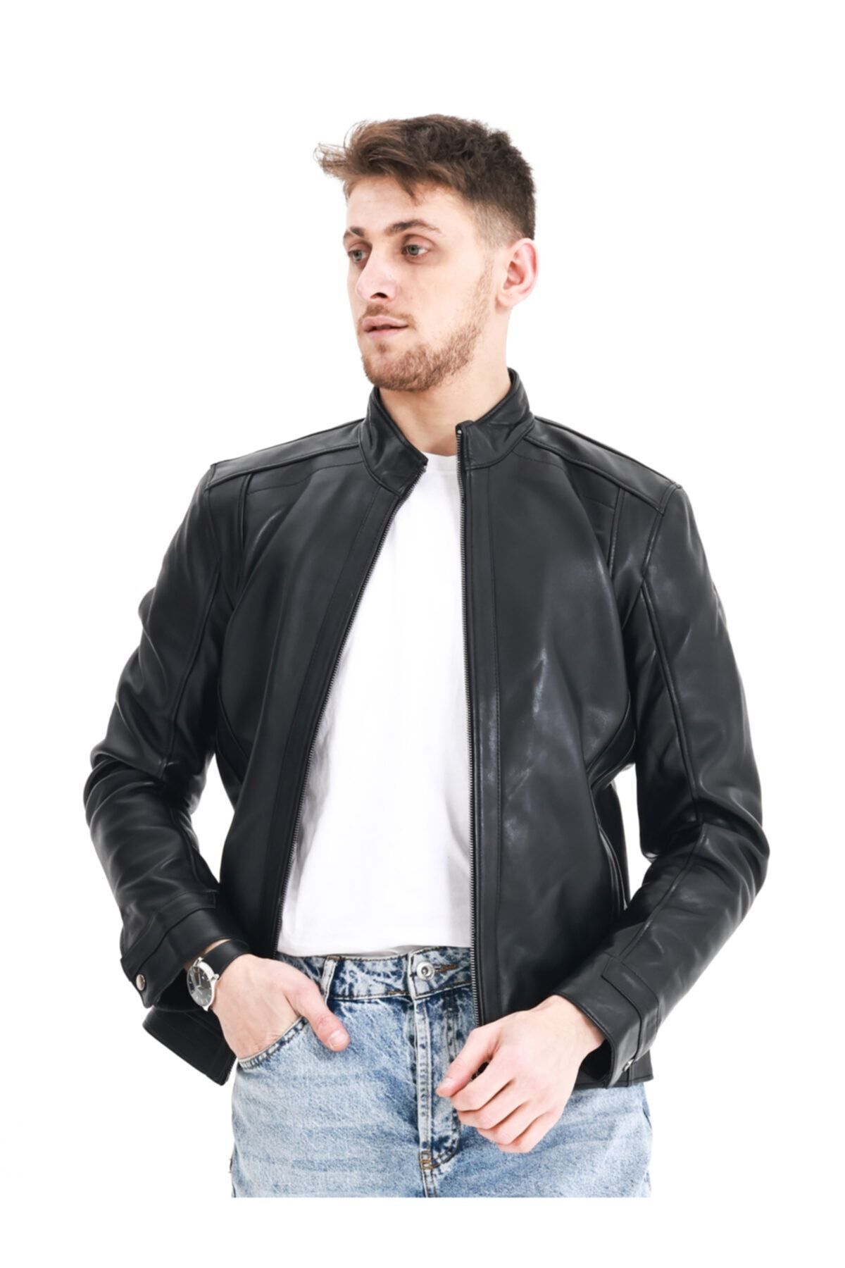 کاپشن چرم دری مسا DMRS0024