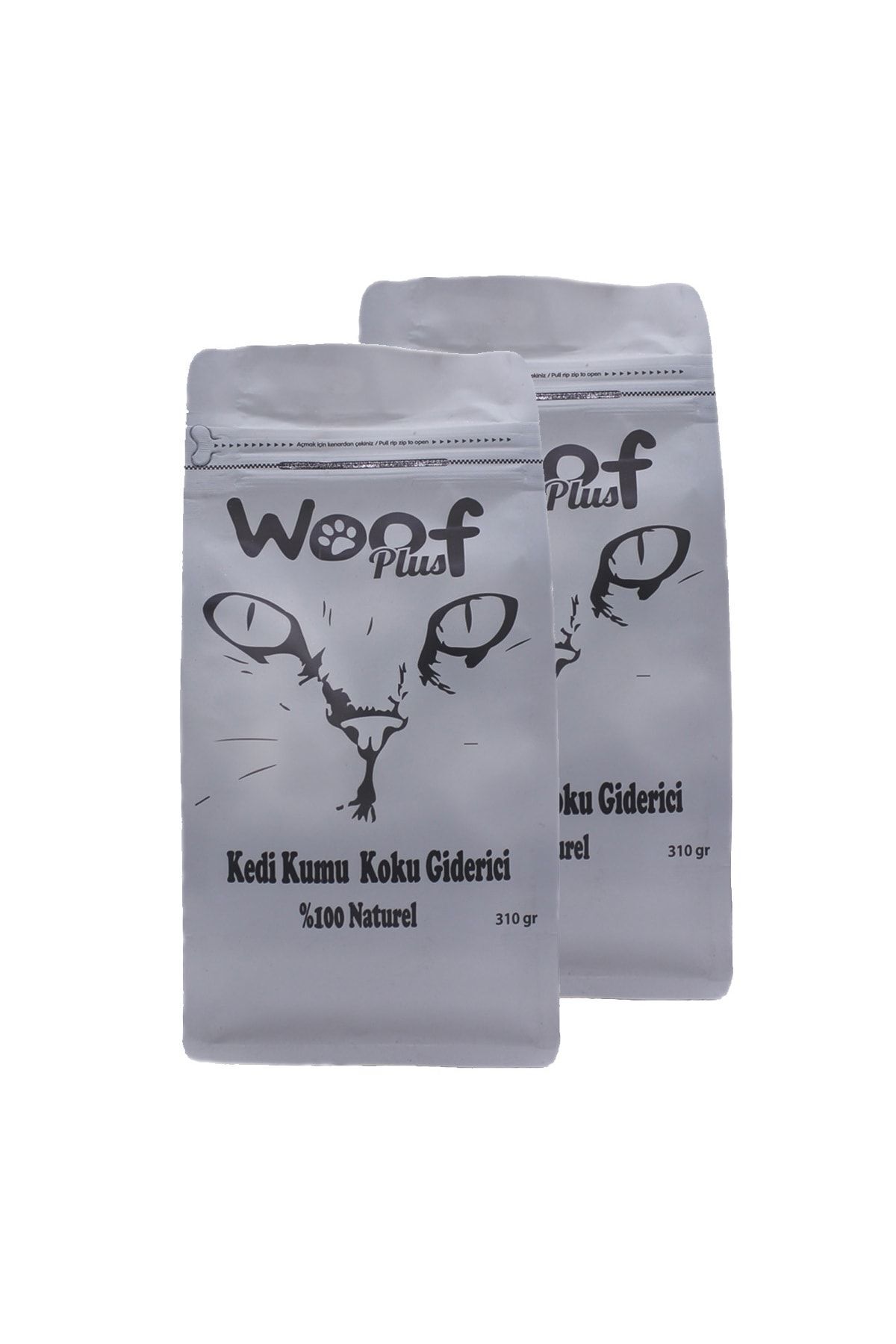 Woofplus Kedi Kumu Koku Giderici % 100 Naturel 2x 310 Gr Wp-kkkg