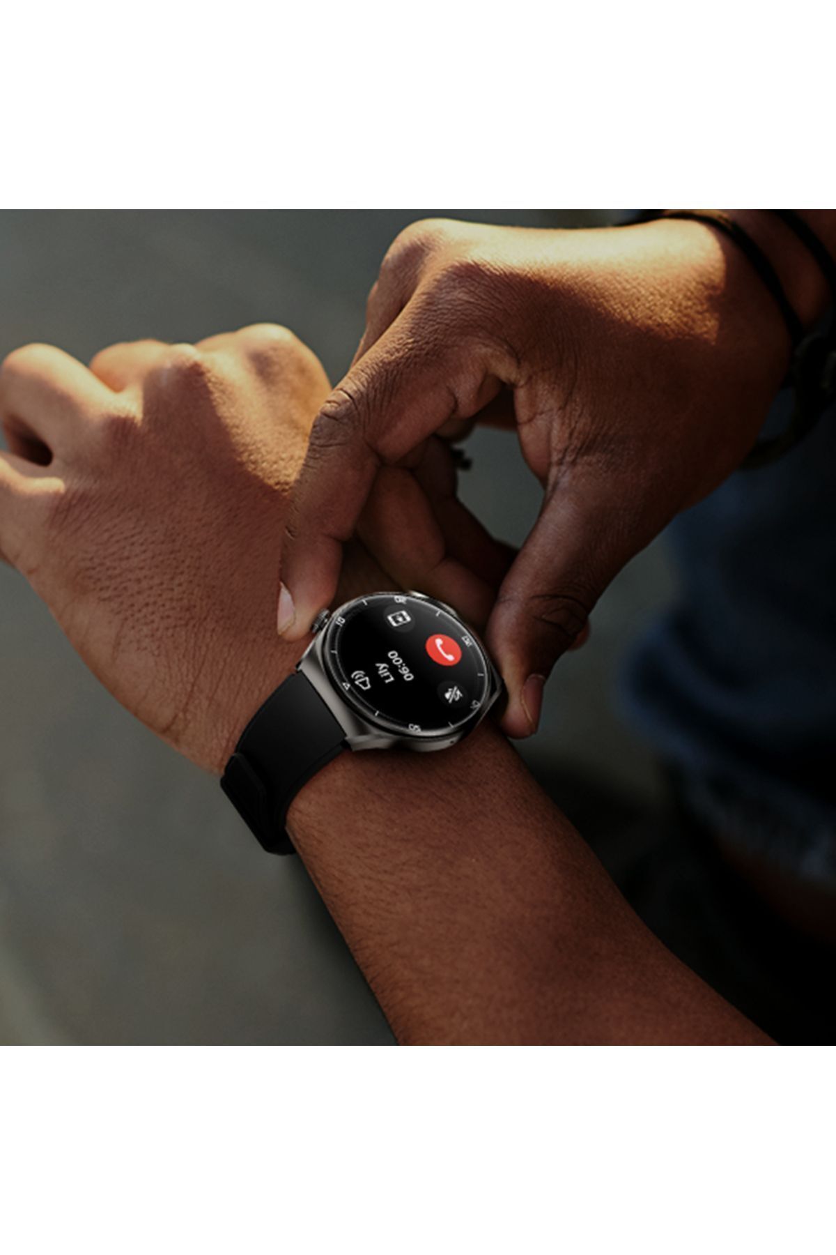 QCY-Gt2 Amoled - 60hz Clock, Voice and Call Effect by Phone 6