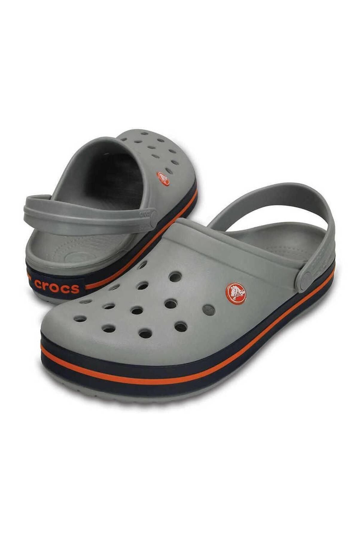 Crocs light grey navy best sale