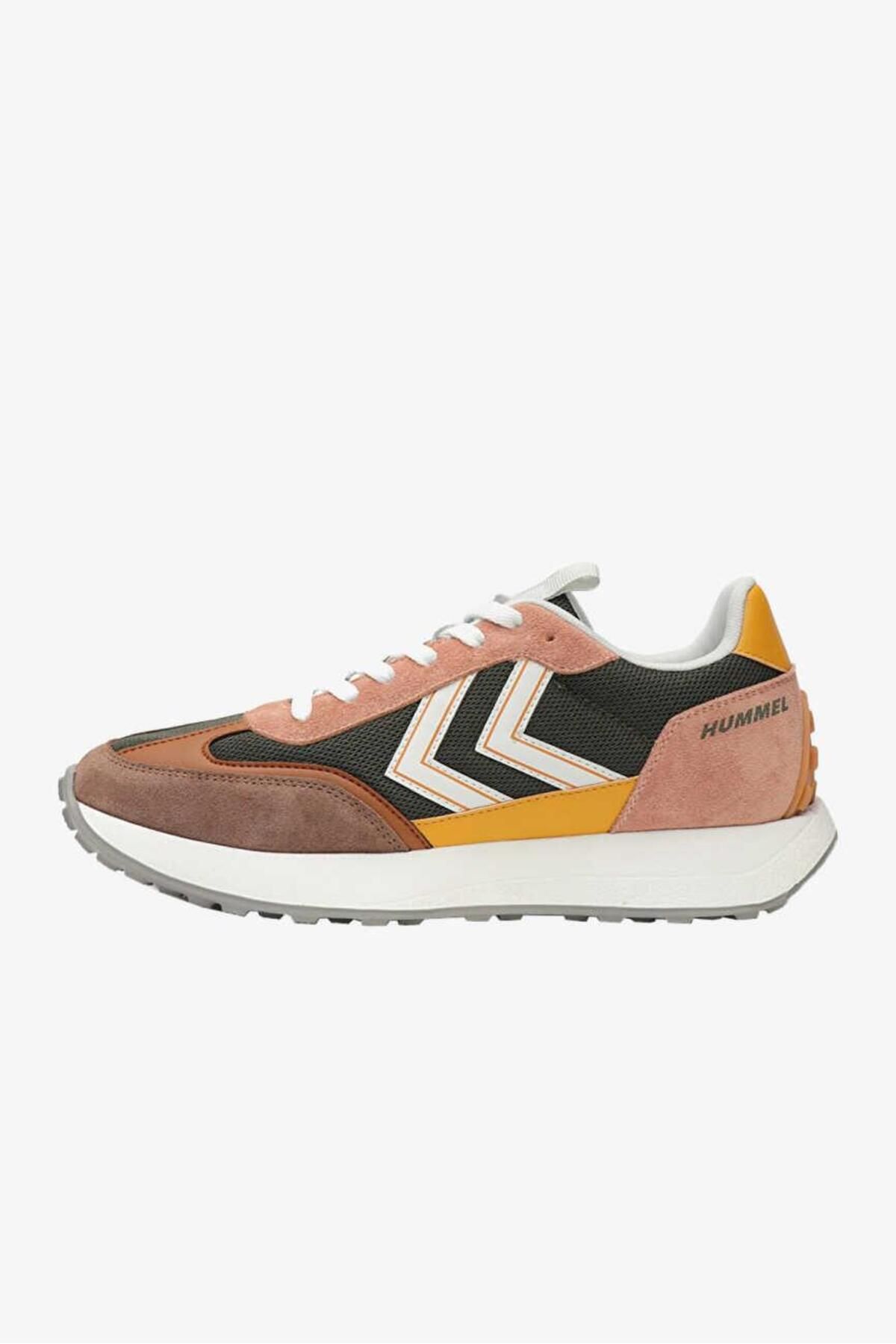 اسنیکر چند رنگ مردانه و زنانه Juno یونیسکس Fair Brown کفش ورزشیs 900308 0584 hummel