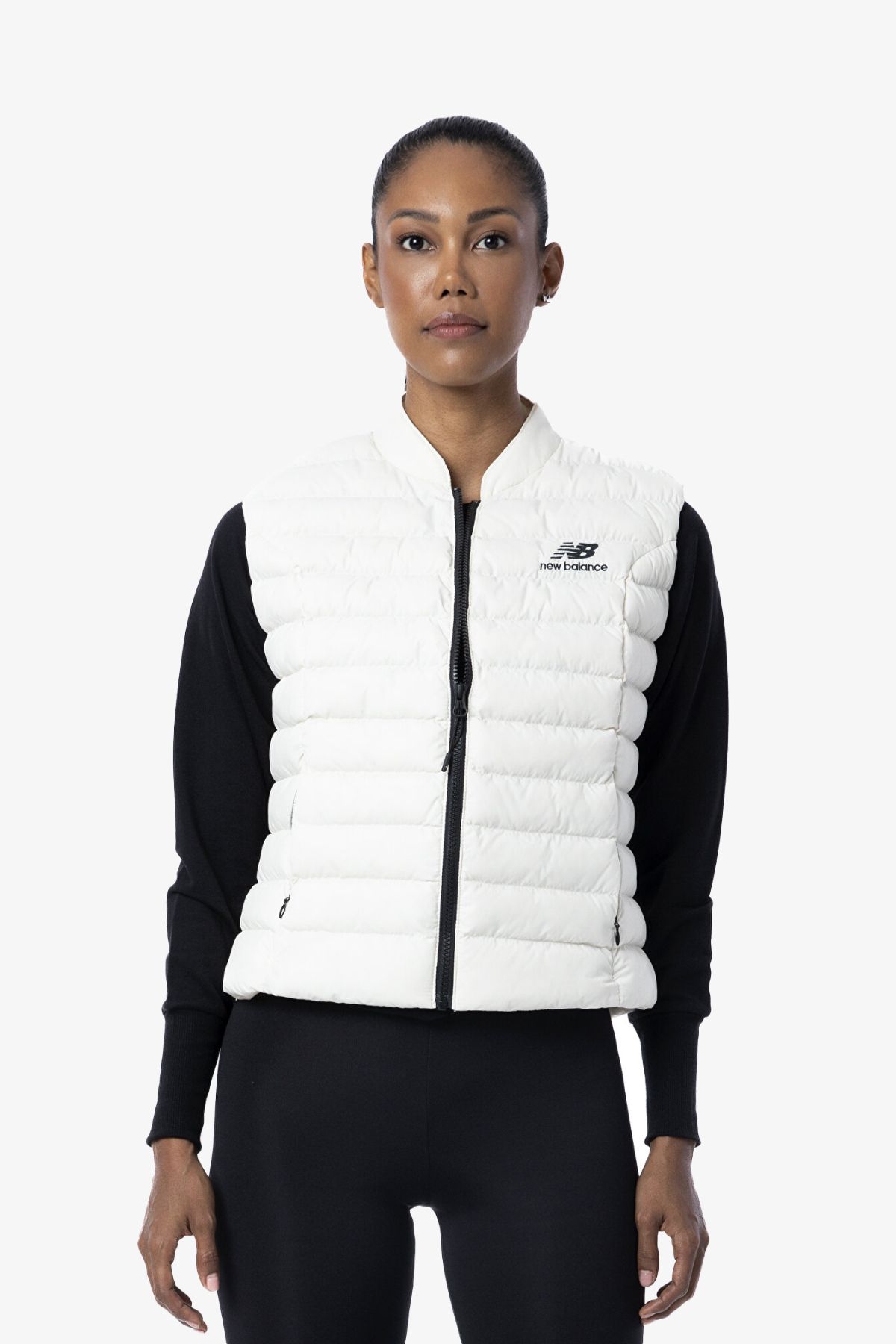 New Balance White Lifestyle Women s Vest Wnv3229 mop Trendyol