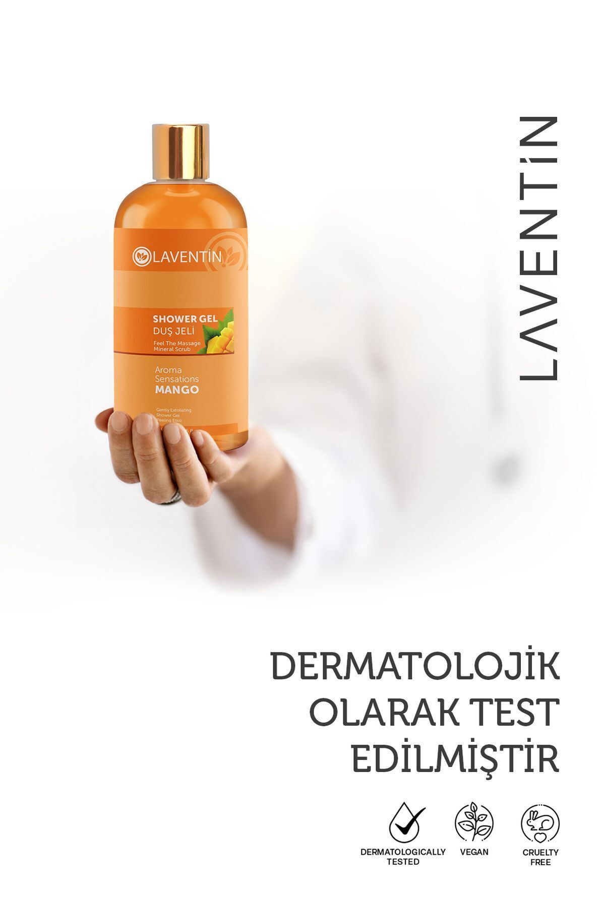 ژل و کرم دوش زنانه – مردانه  Laventin | Aroma Terapi Mango Duş Jeli اورجینال - تصویر 6