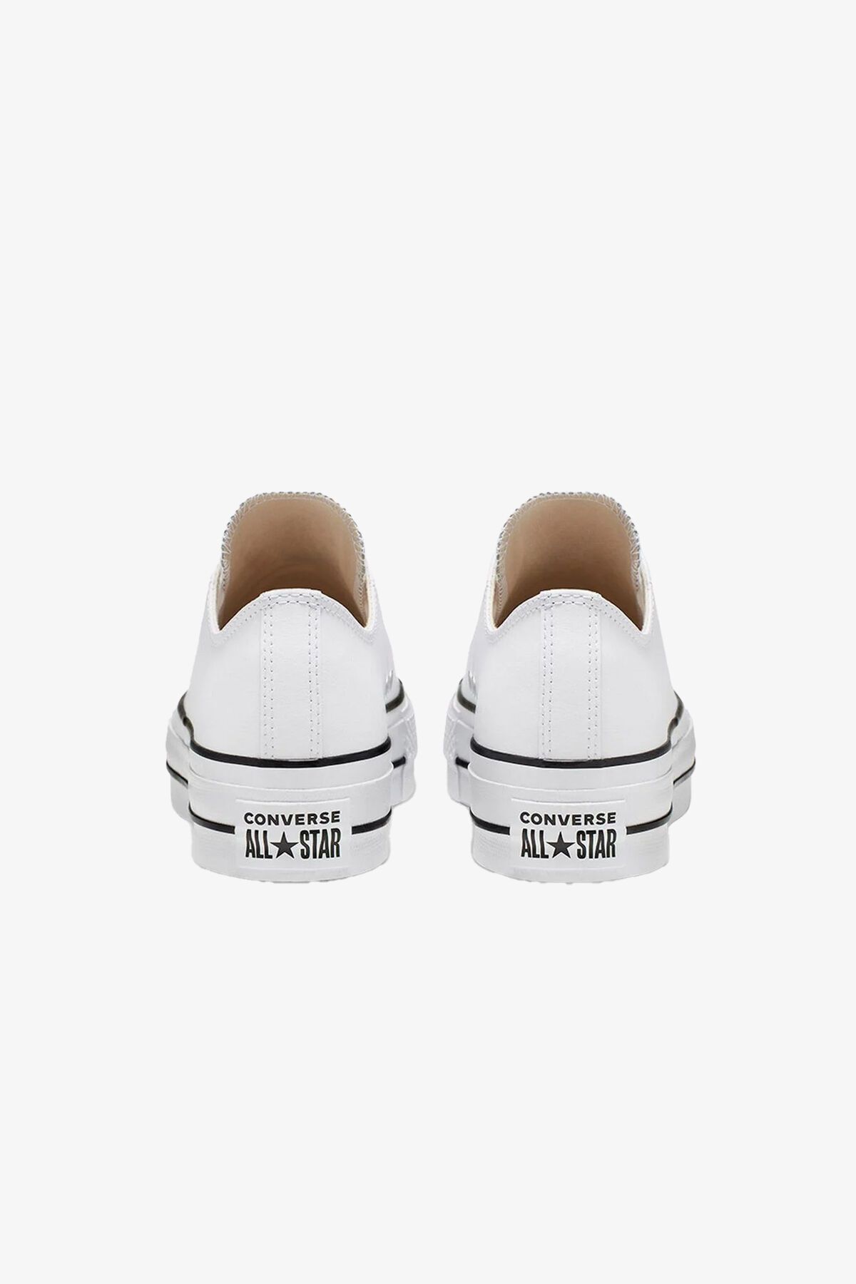 converse-Chuck Taylor All Star – Schwarzer Plateau-Sneaker für Damen 561680 C 4