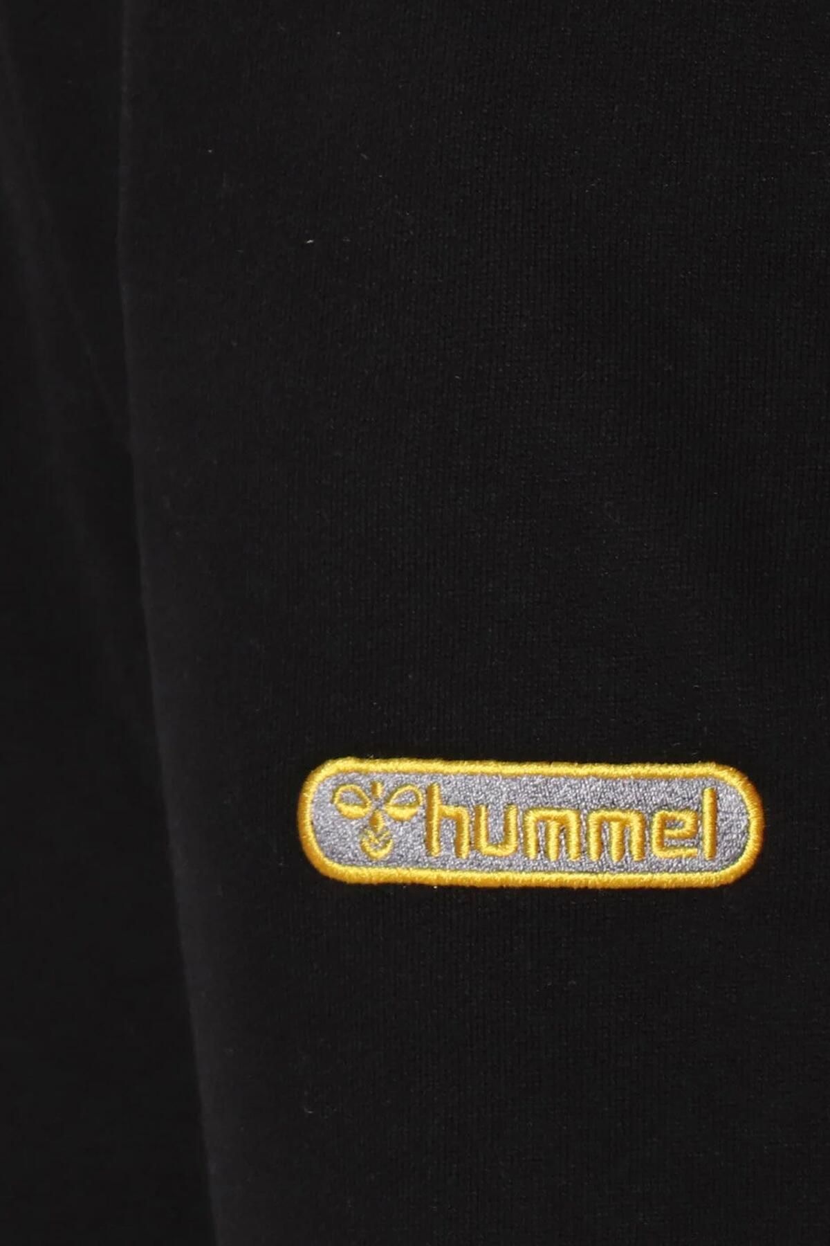 شلوار گرمکن مشکی دخترانه و پسرانه بچگانه سیاه فرزندان اتان اورجینال hummel