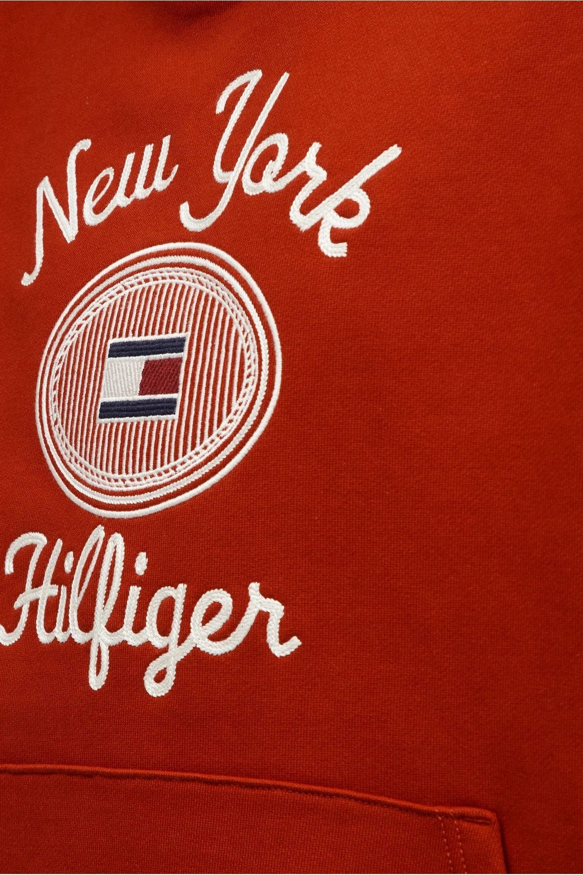 سویشرت مردانه رنگارنگ تامی هیلفیگرTommy Hilfiger | MW0MW35563 اورجینال - تصویر 2