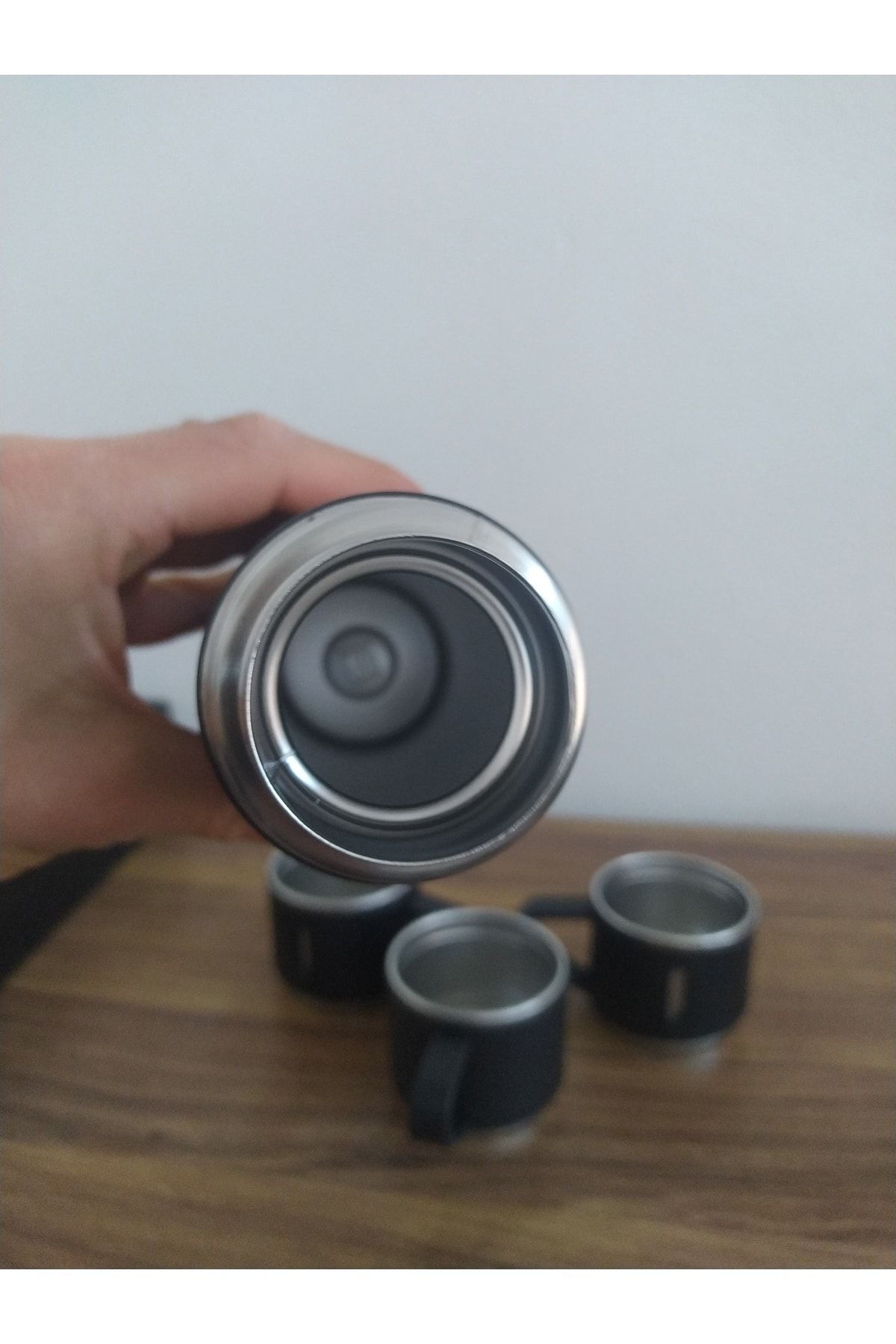 TERMOSAM Nisa Toys Termos Kamp Piknik Için Ideal 3bardaklı 500ml Termos Sıcak Ve Soğuk Tutan Cay Ve Içeçek fotoğrafı 6 (önizleme)