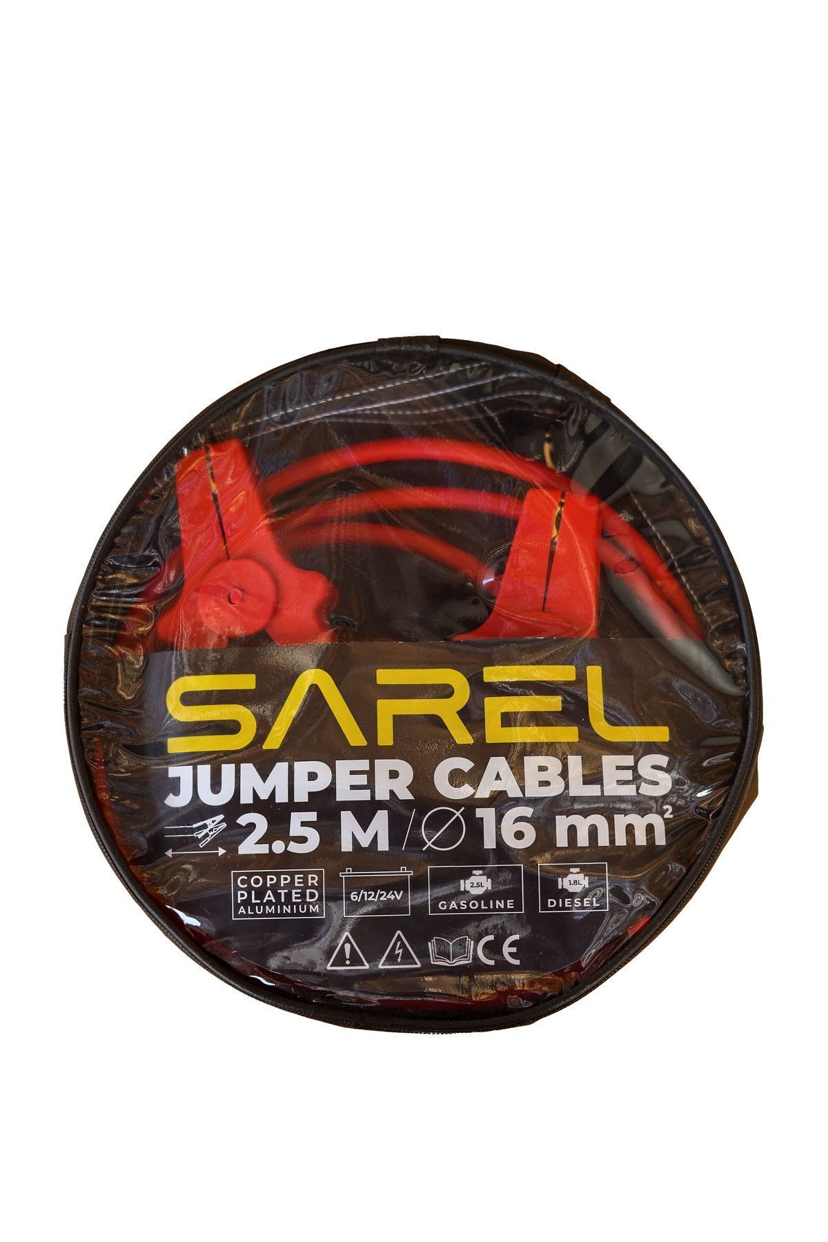 SAREL Akü Takviye Kablosu 16 mm^2 2.5 MT