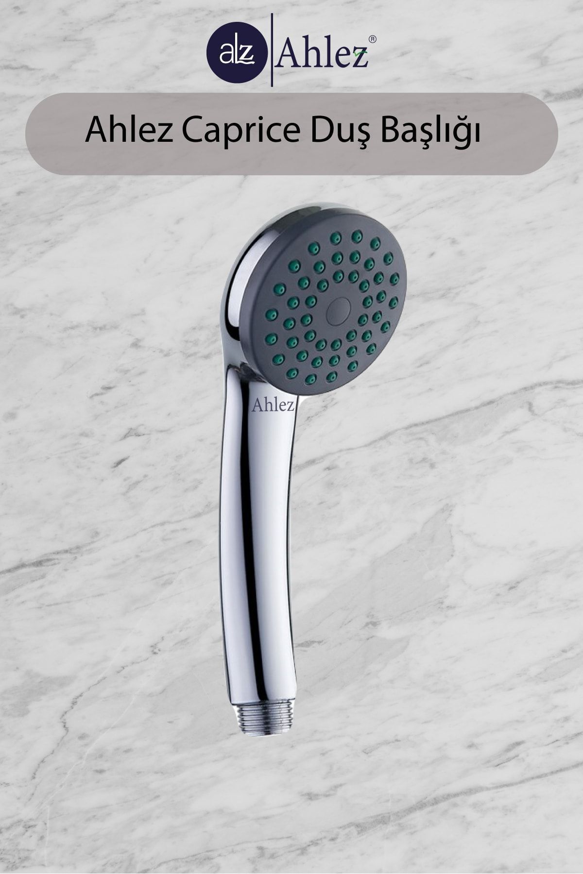 Caprice Single Function Shower Head Handheld Shower