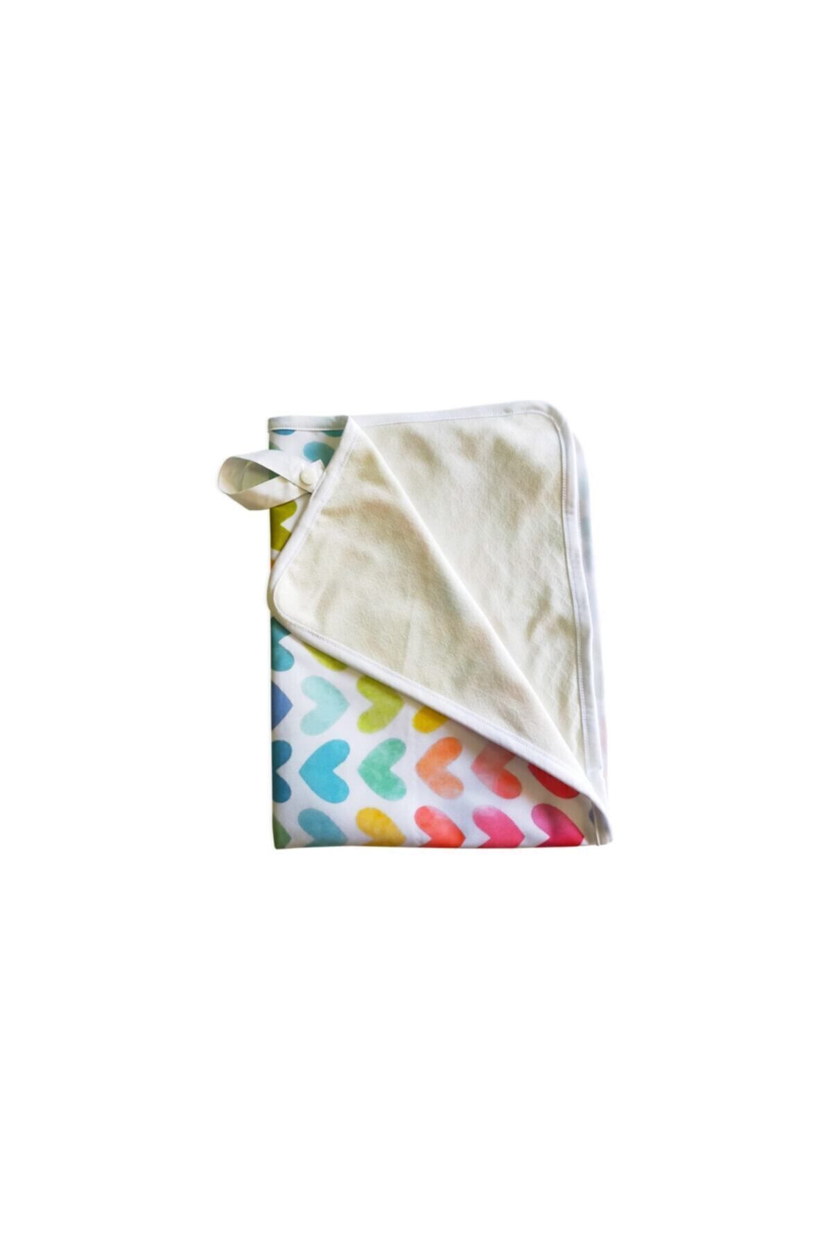 Lulunun Renkleri Yıkanabilir Bambu Alt Açma Ve Bebek Bakım Örtüsü fotoğrafı 3 (önizleme)