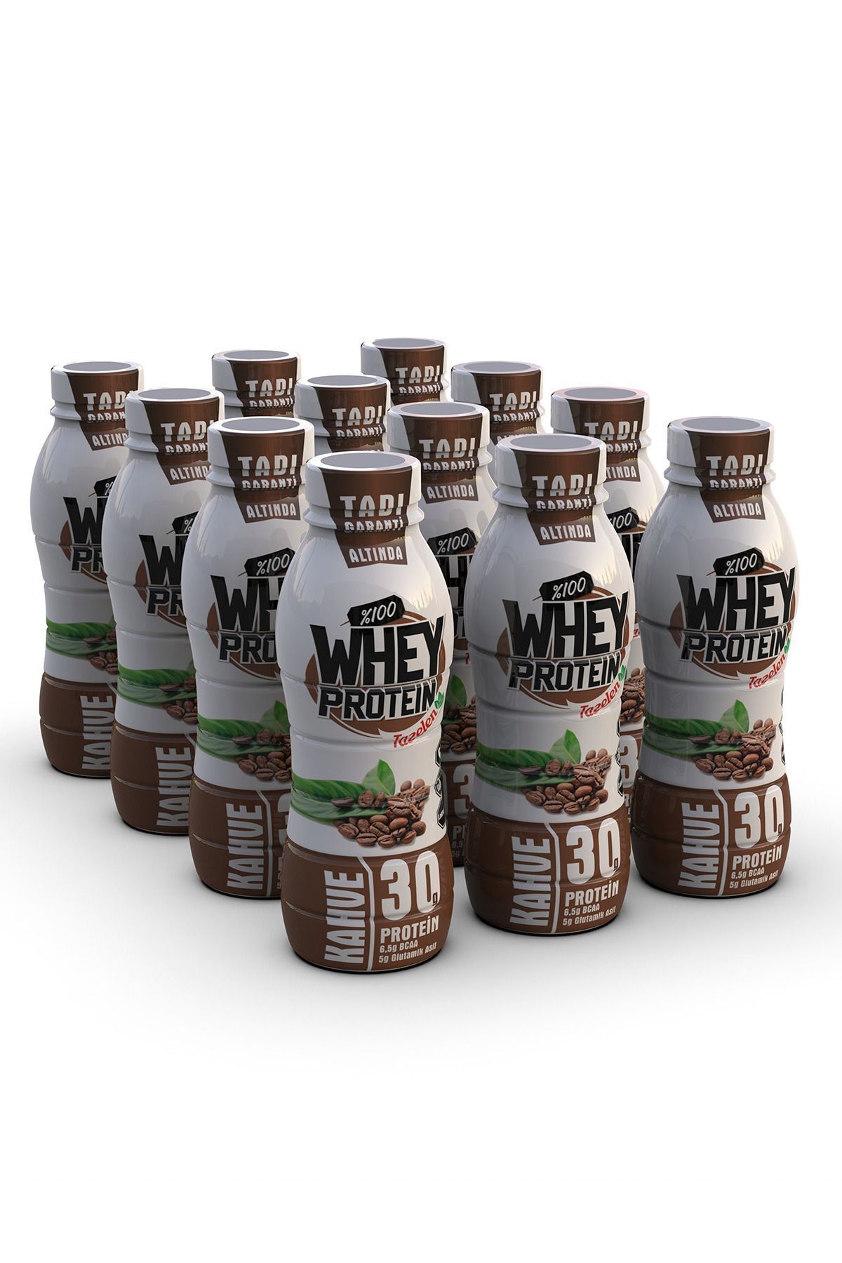 TAZELEN 30 GR KAHVELİ WHEY PROTEİN 12 ADET