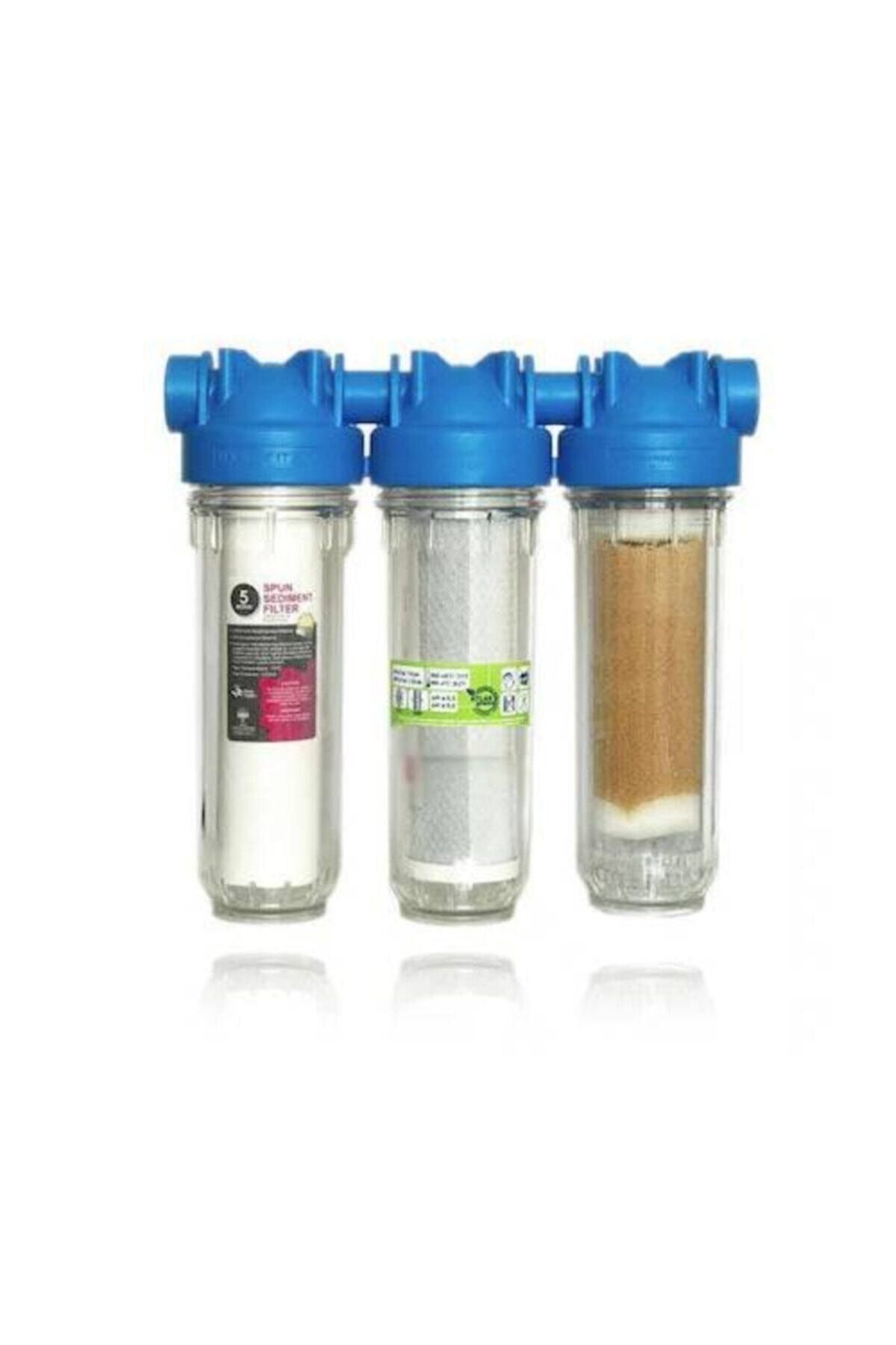 Aqualine Su Arıtma Cihazı Bina Girişi Daire Girişi Reçineli Kireç Koku Klor Tortu Önler