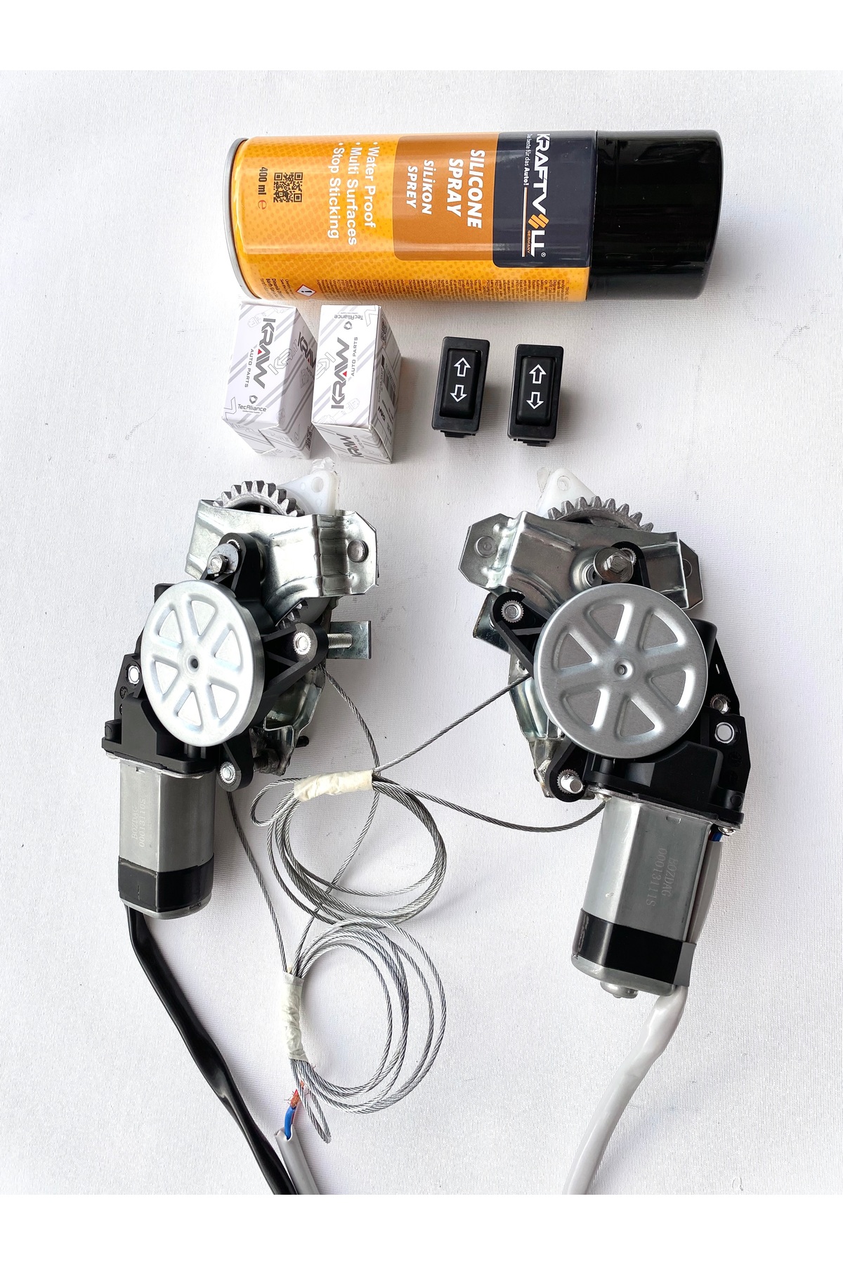 GREY Tofaş-Şahin-Doğan-Kartal Arka Otomatik Cam Krikosu Sağ Sol Elektrikli Takım Set