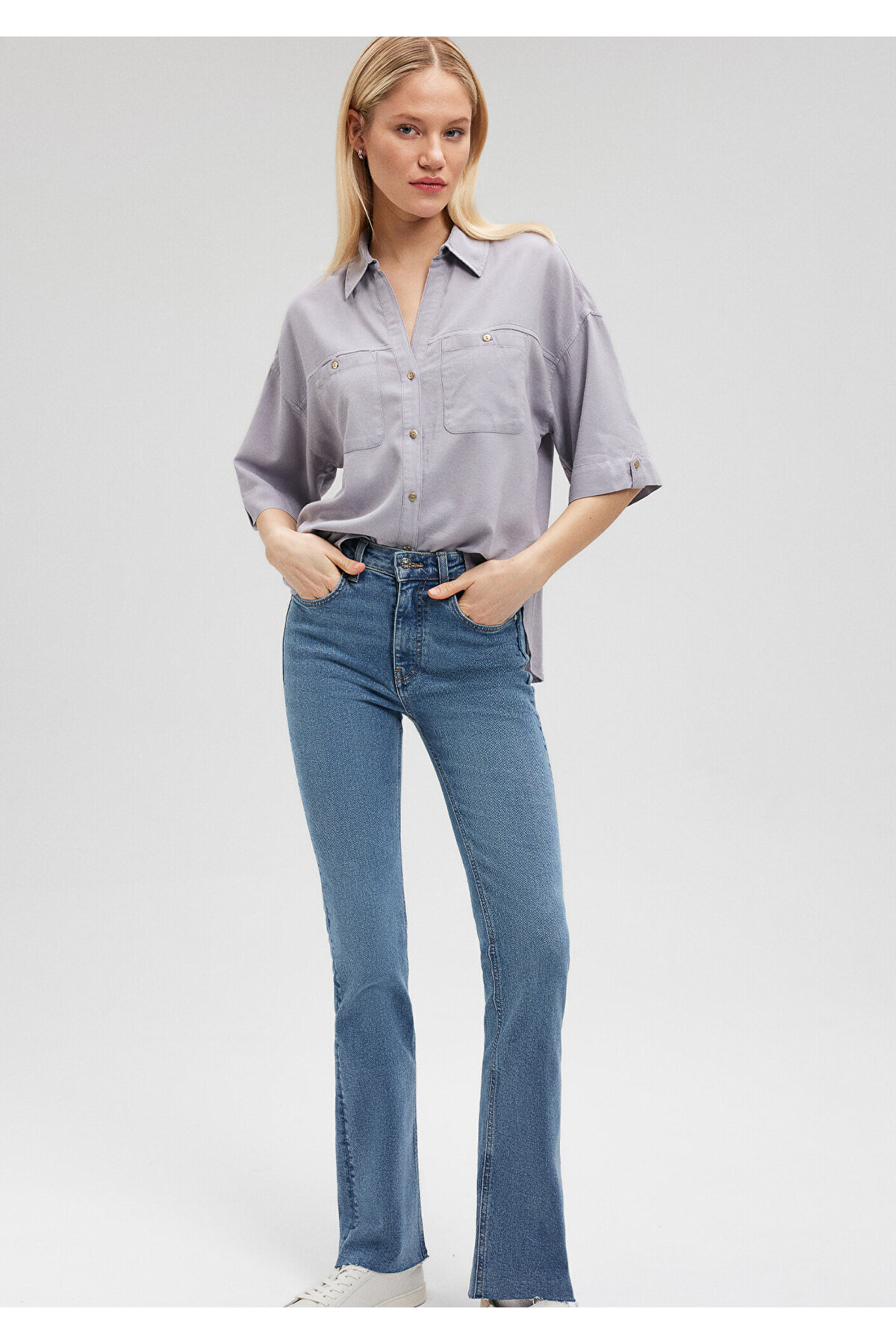 پیراهن ماوی TYC66J9CWN170912712981197