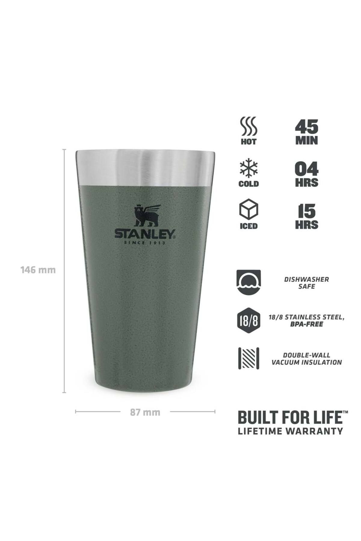 فلاسک سبز فنجان سرد خلاء ماجراجویی 0.47 lt Stanley