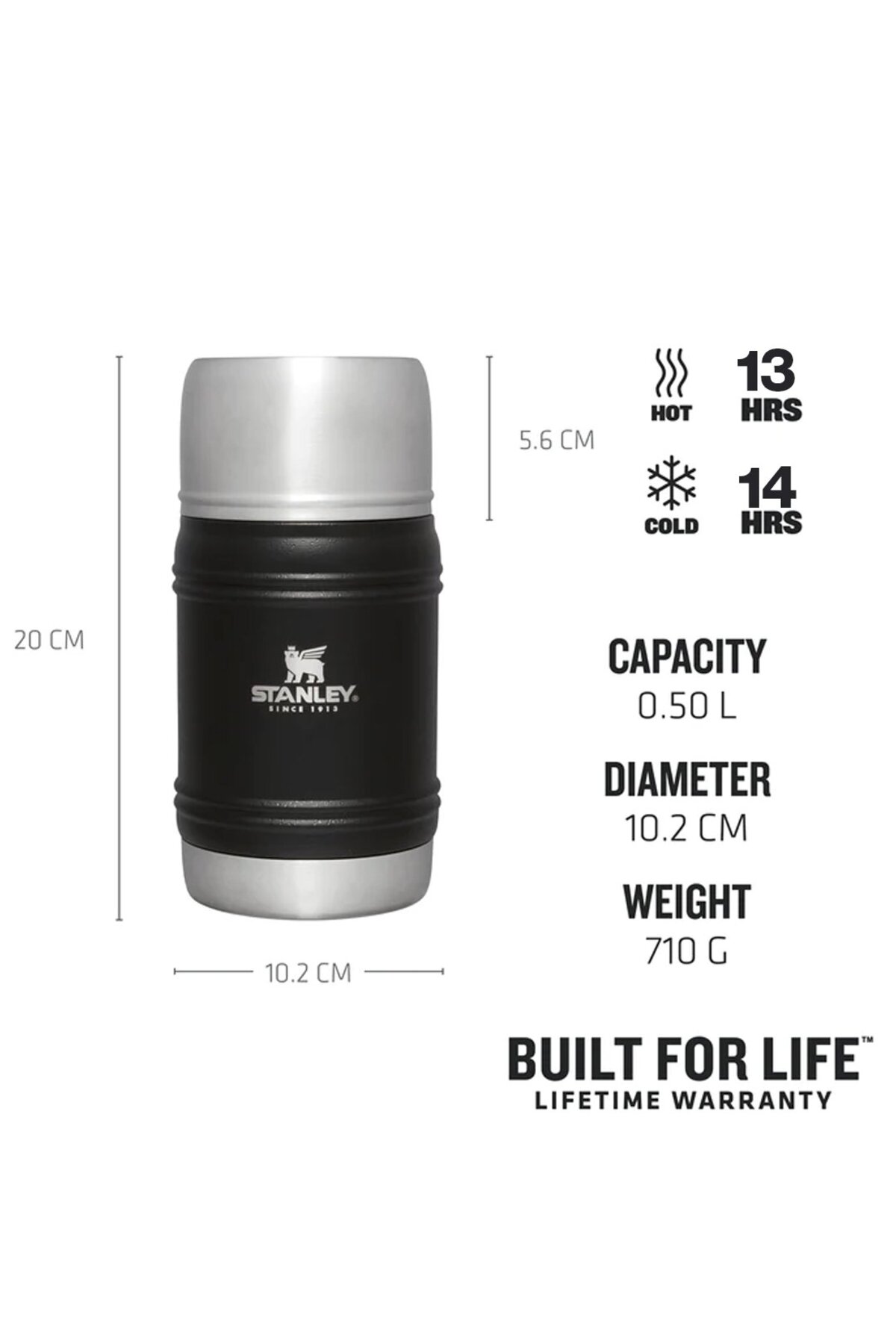 فلاسک  مشکی استنلیStanley | STANLEY0254 اورجینال - تصویر 4