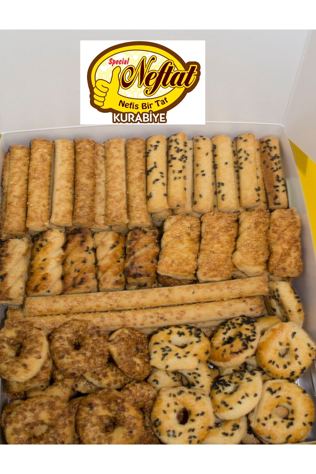NEFTAT KURABİYE TUZLU KARIŞIK 1KG