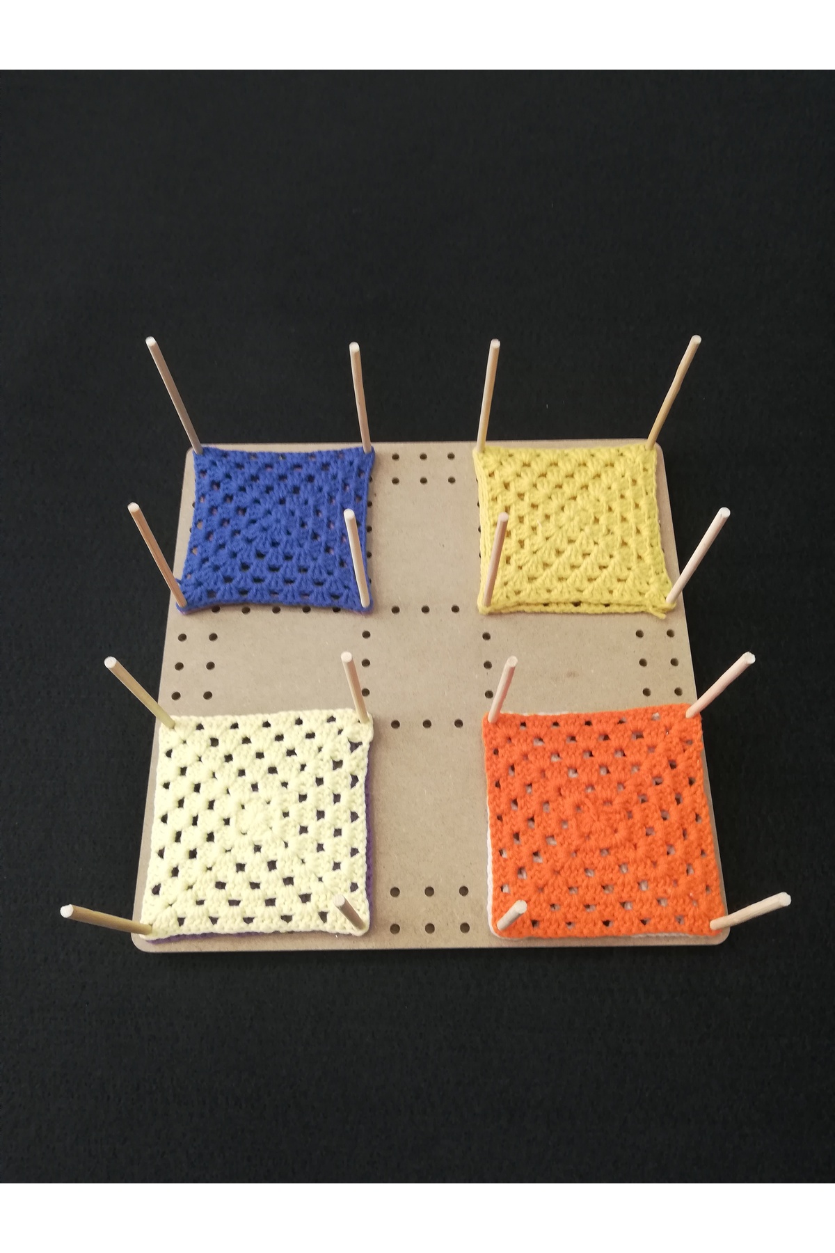 YUMAK HOBİ EVİ Ahşap Büyük Motif Tahtası