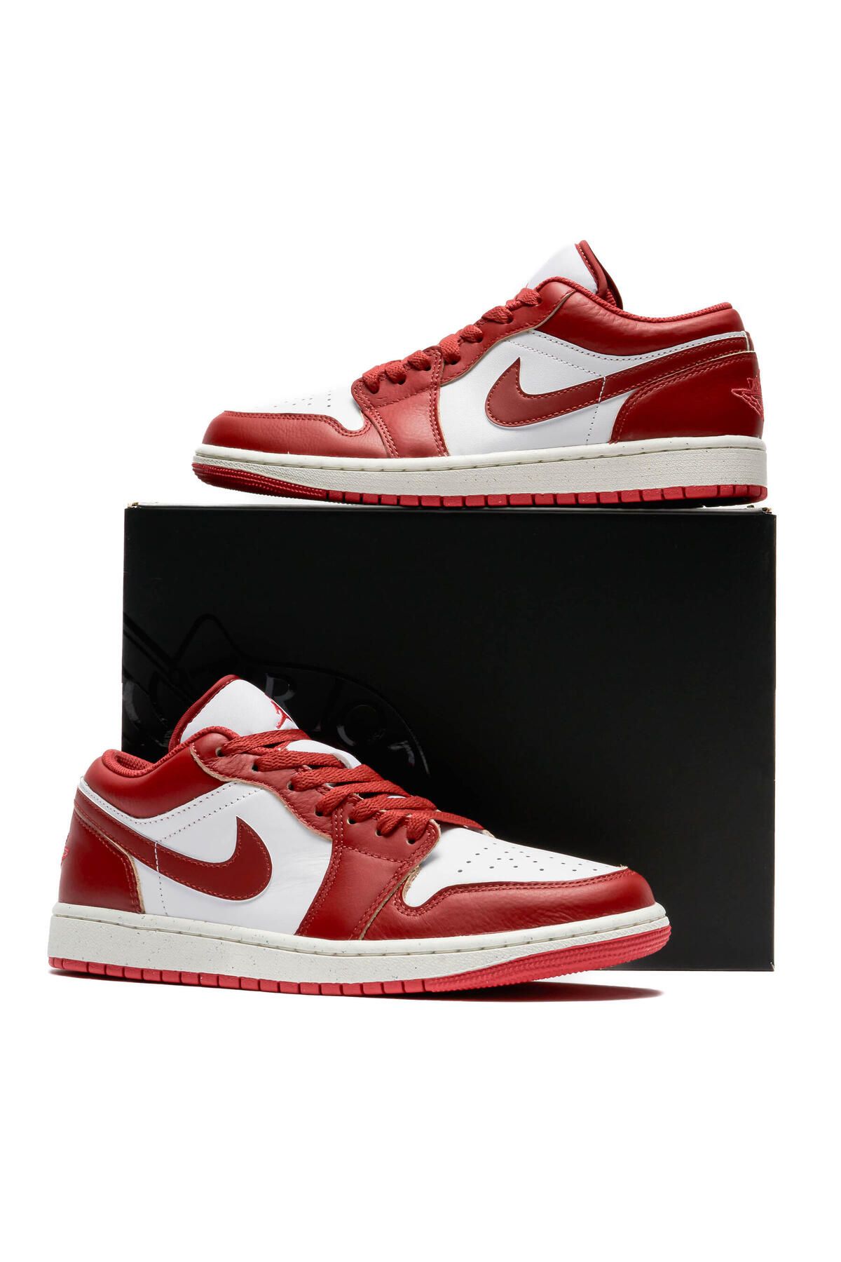 Nike-حذاء رياضي Air Jordan 1 Low 'Dune Red' - FJ3459-160 1