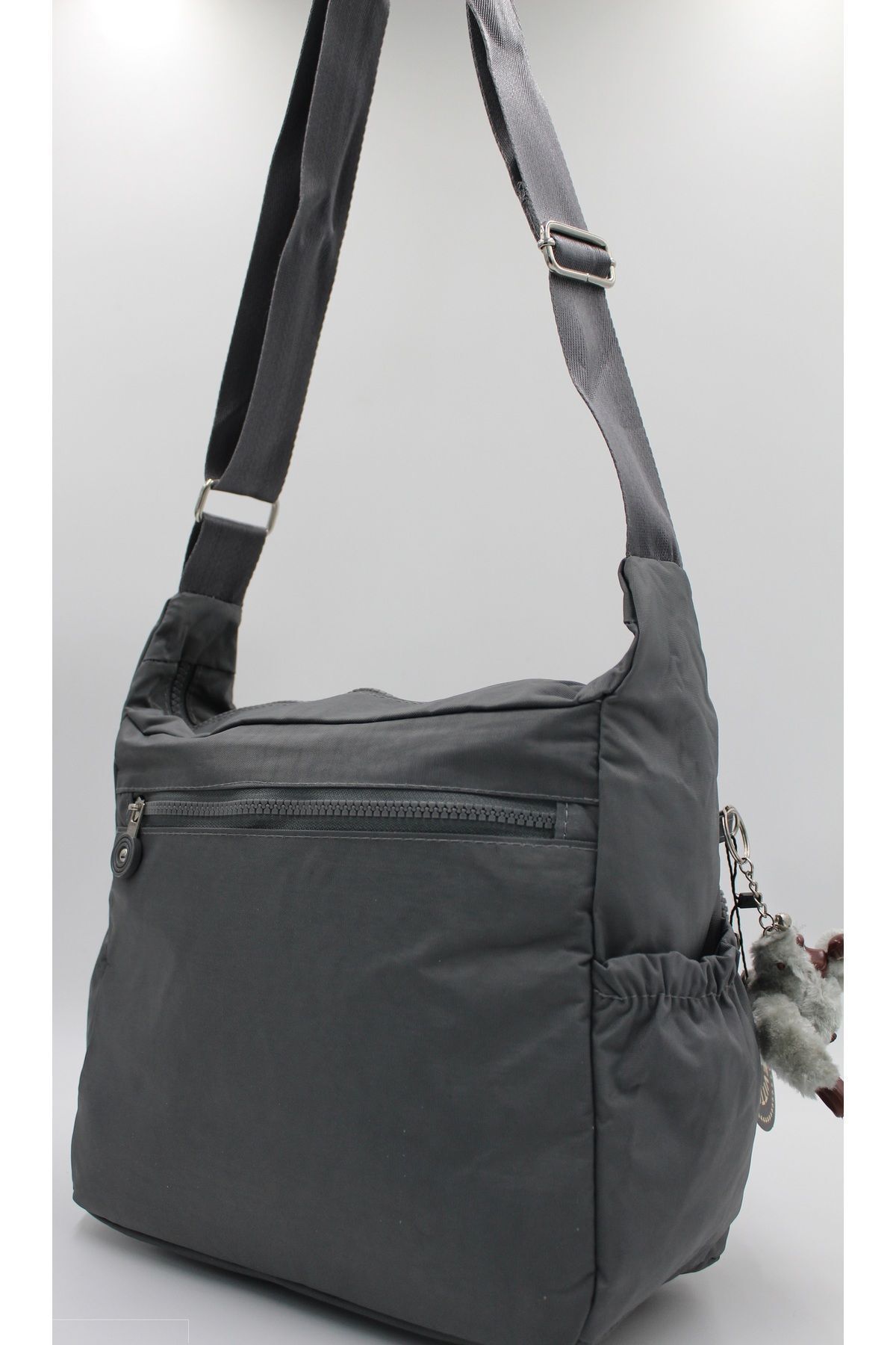Bevitton-Women's Gray Postal Shoulder Bag 4100 4