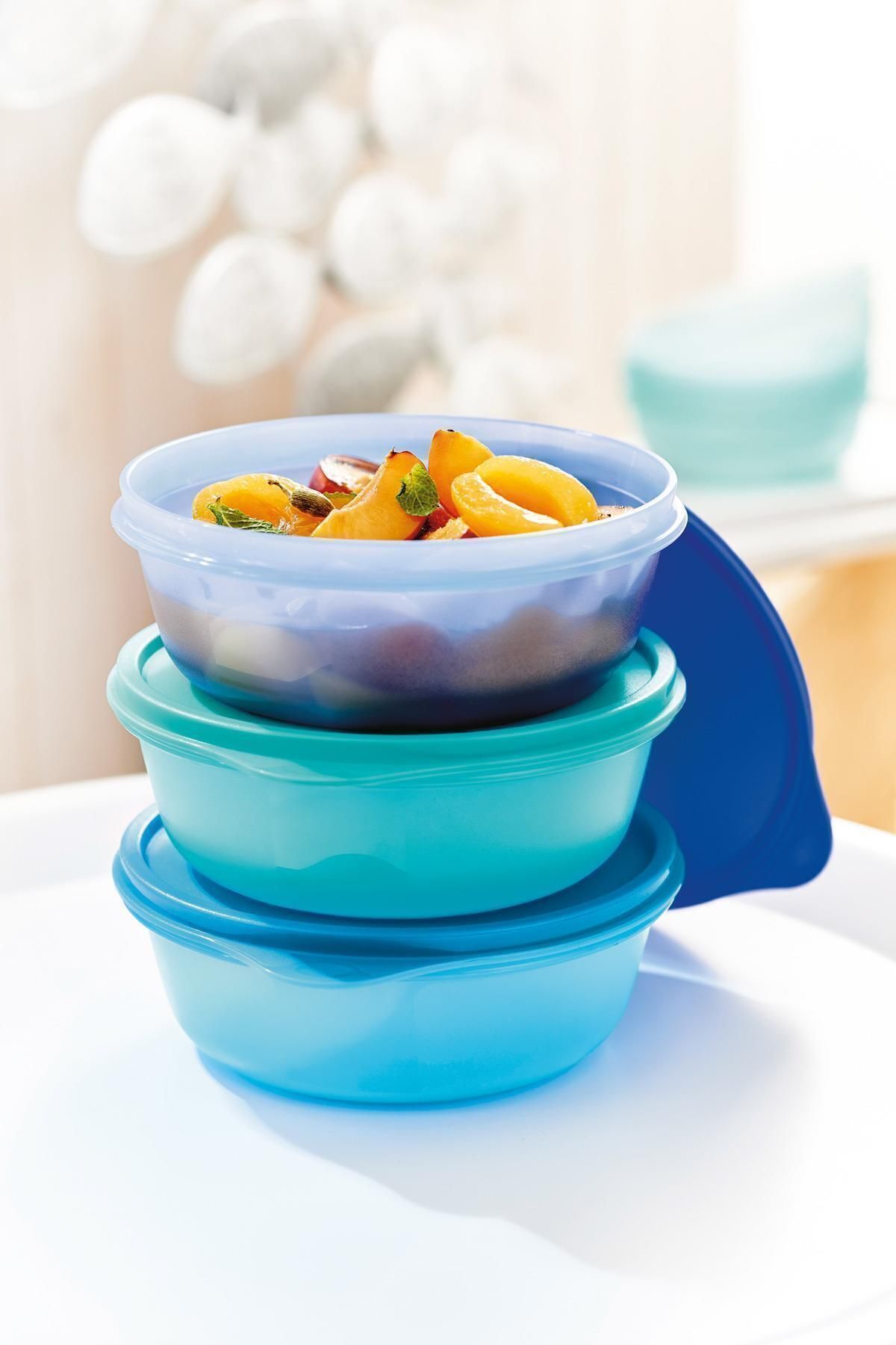 Tupperware-600 ml Storage and Service Small Container Set of 3 3