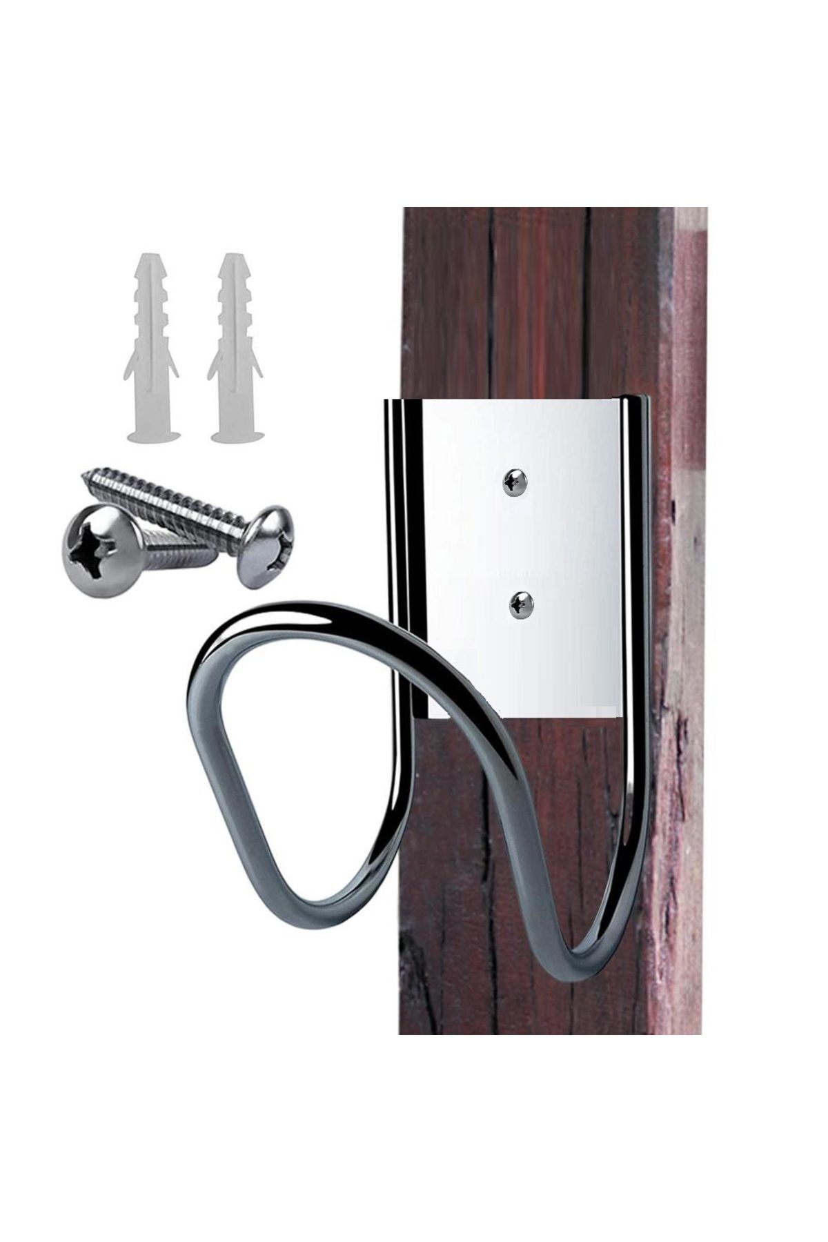 Hortum Toplama Asma Aparatı Hortum Toplama Sarma Askı Aparatı Duvar Montajlı Metal 5