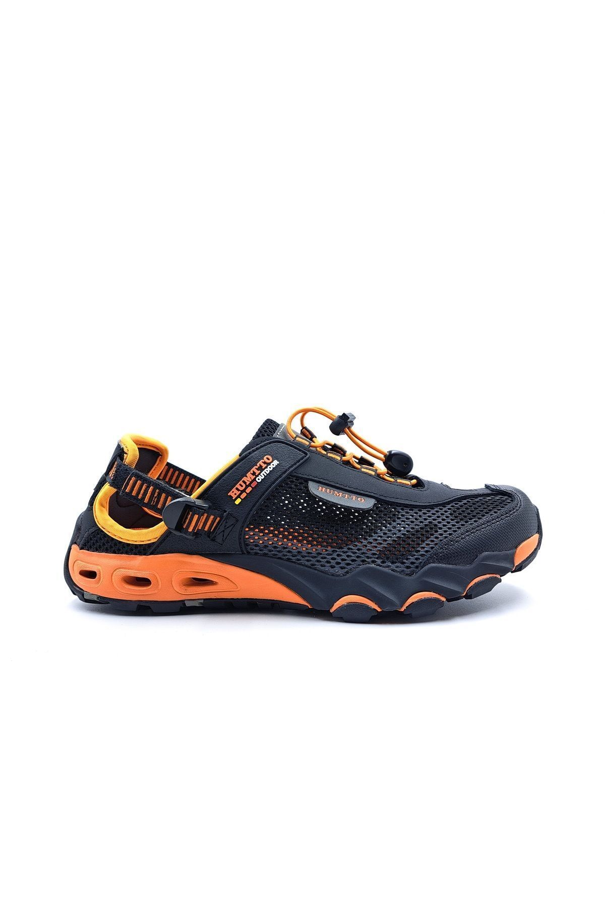 HUMTTO Erkek Tekking Outdoor Aqua Siyah Spor Sandalet Ayakkabı