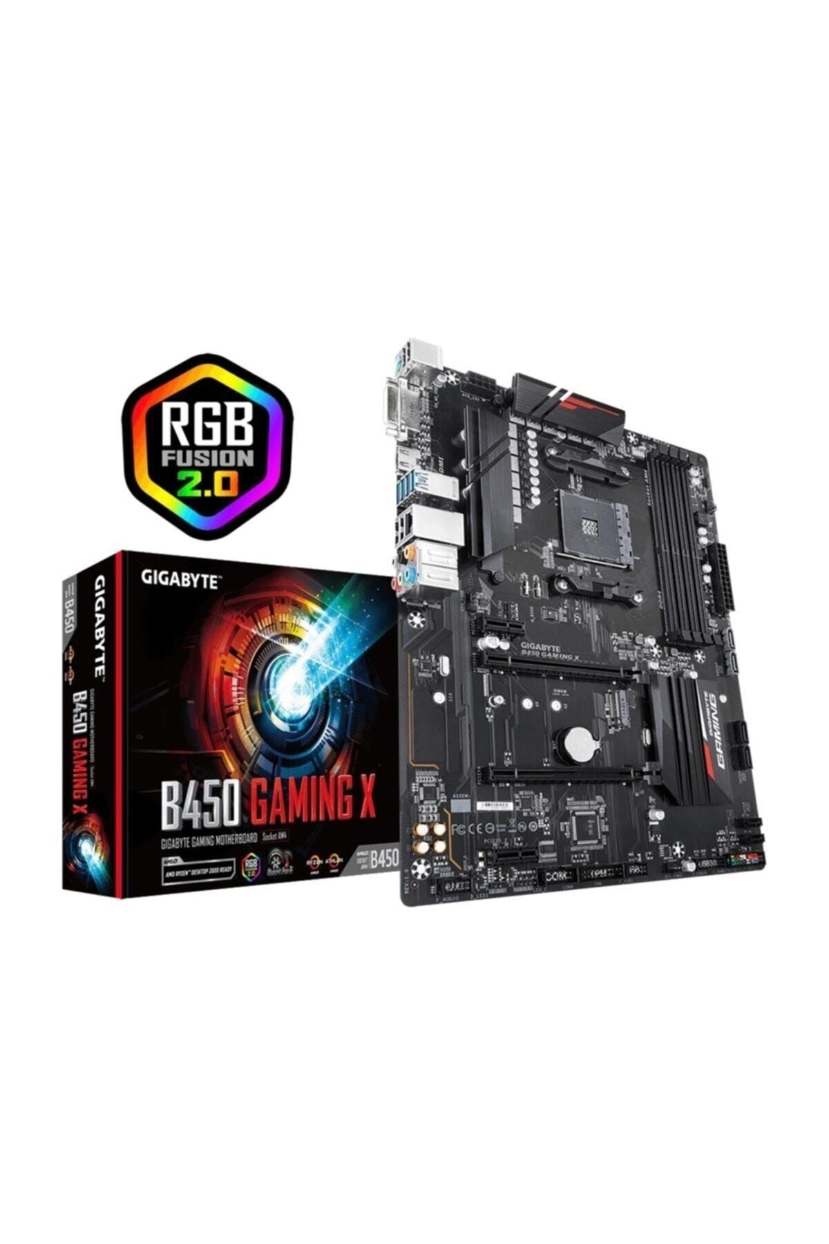 Gigabyte B450 Gaming X AMD B450 2133Mhz DDR4 Socket AM4 ATX Mainboard Trendyol