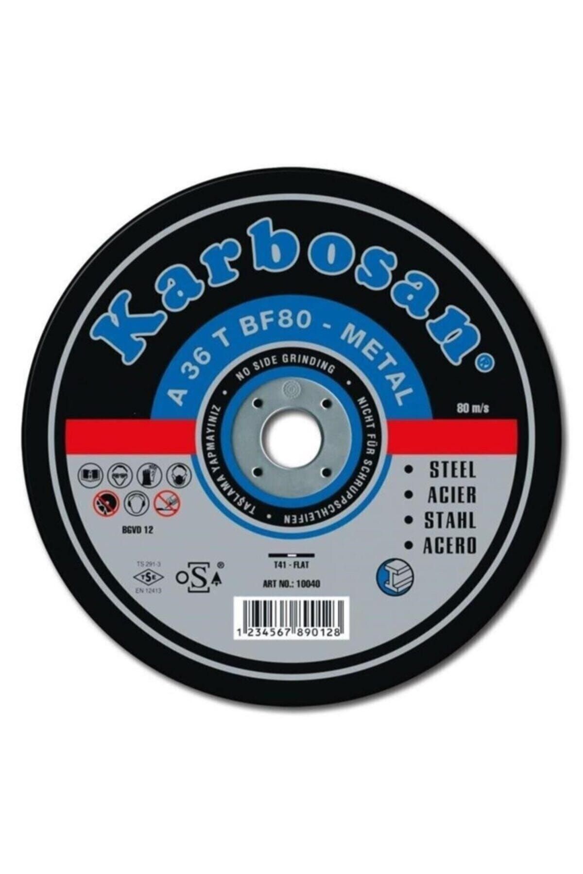 KARBOSAN A 36 T Bf 80 Metal Kesme Taşı 115x3x22 - Fiyatı, Yorumları