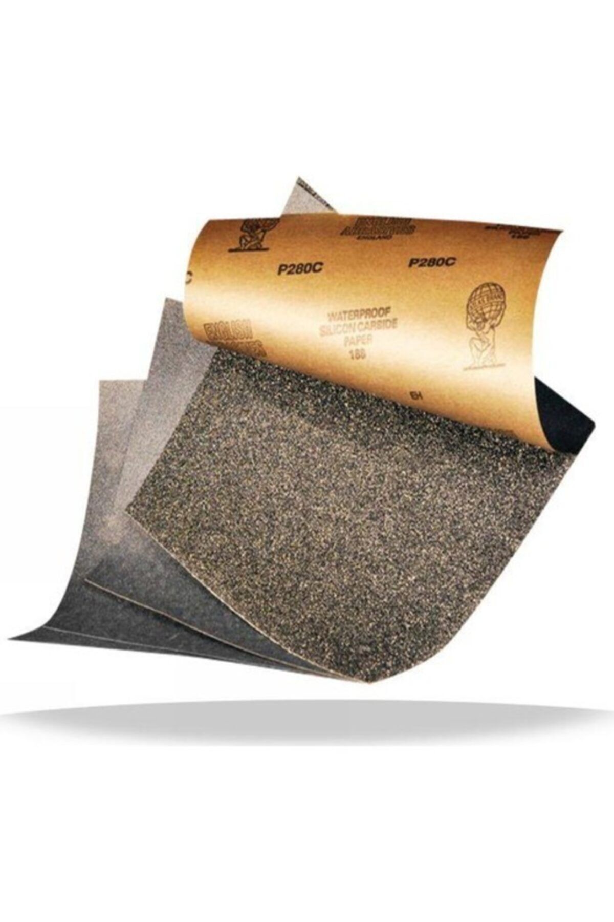 Genel Markalar Su Zımparası 360 Kum - 188 Kalite, 230x280 mm Tabaka Kağıt