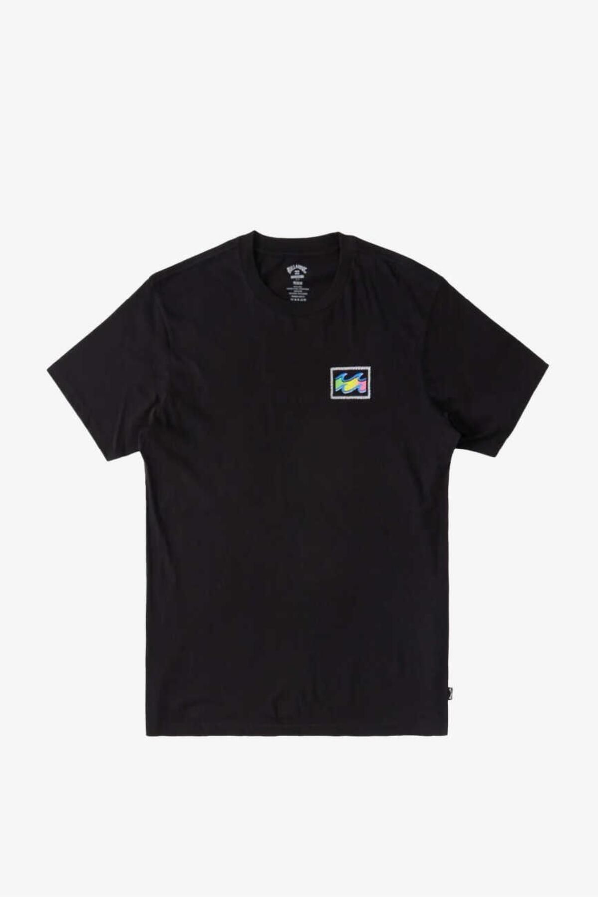 تی شرت مردانه مشکی Billabong Crayon Wave Ss Abyzt01697-blk Billabong