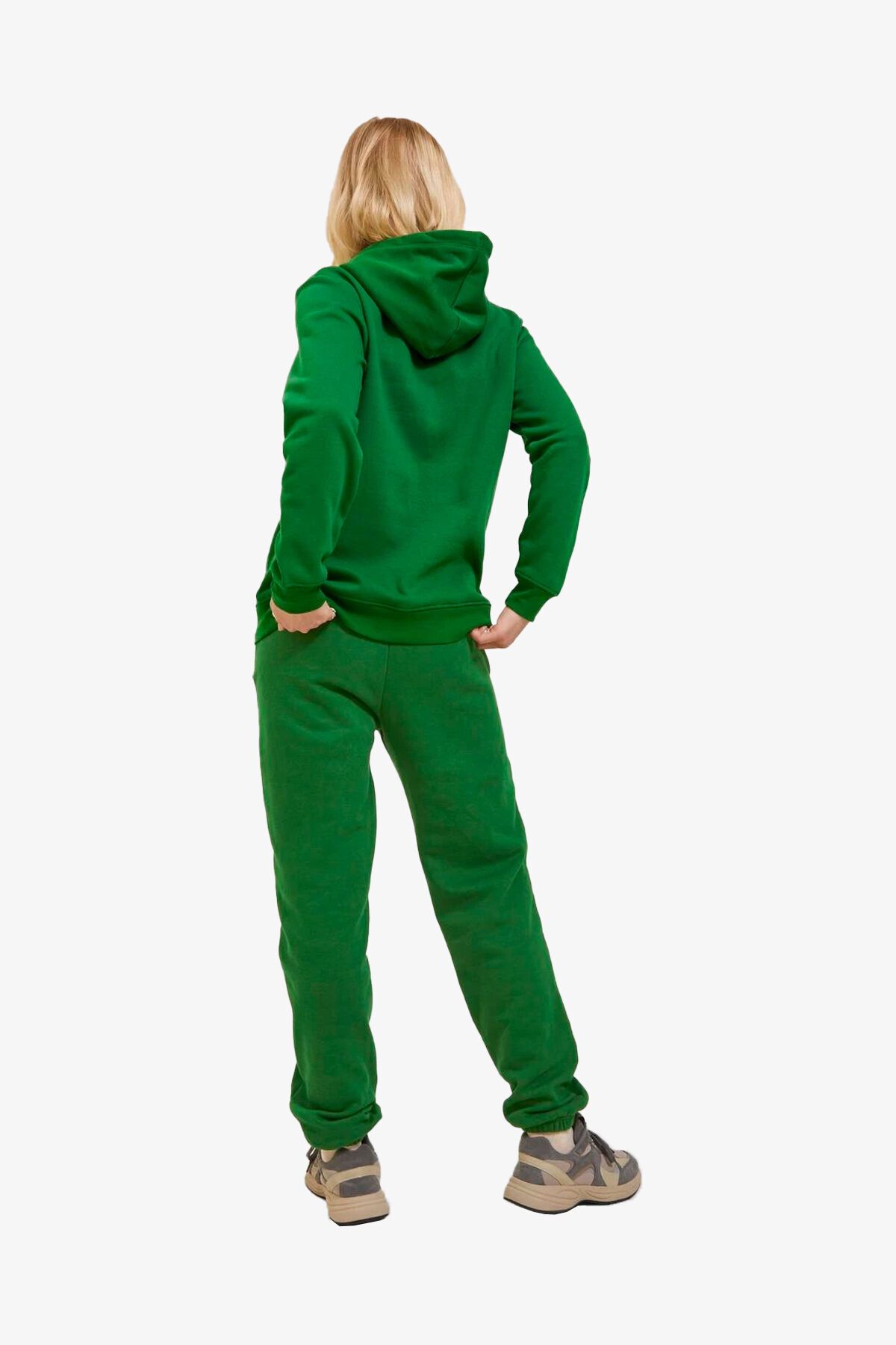 JJXX-Pantaloni de trening pentru femei Jxabbie Rlx Green - 12223960   Formalgarden 4