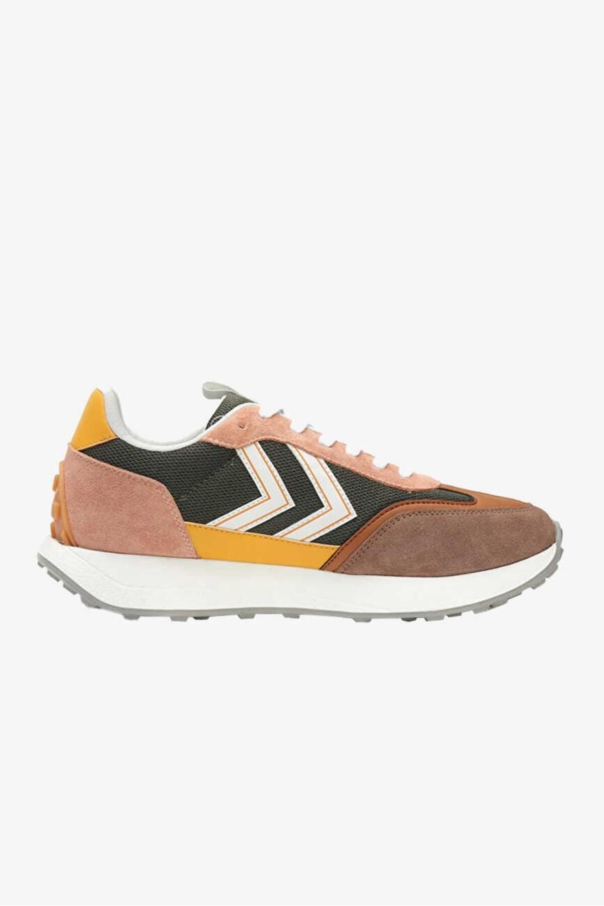 اسنیکر چند رنگ مردانه و زنانه Juno یونیسکس Fair Brown کفش ورزشیs 900308 0584 hummel