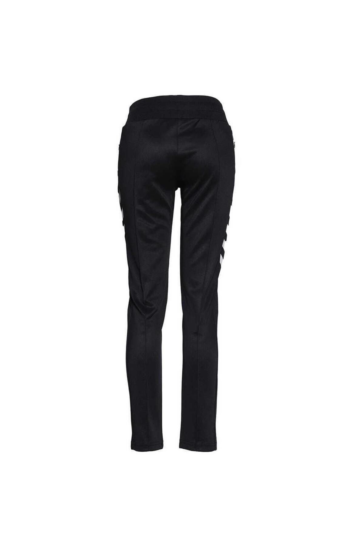 شلوار گرمکن ورزشی مشکی زنانه سیاه 931080 2001 Genesis TrackSuit Six اورجینال hummel
