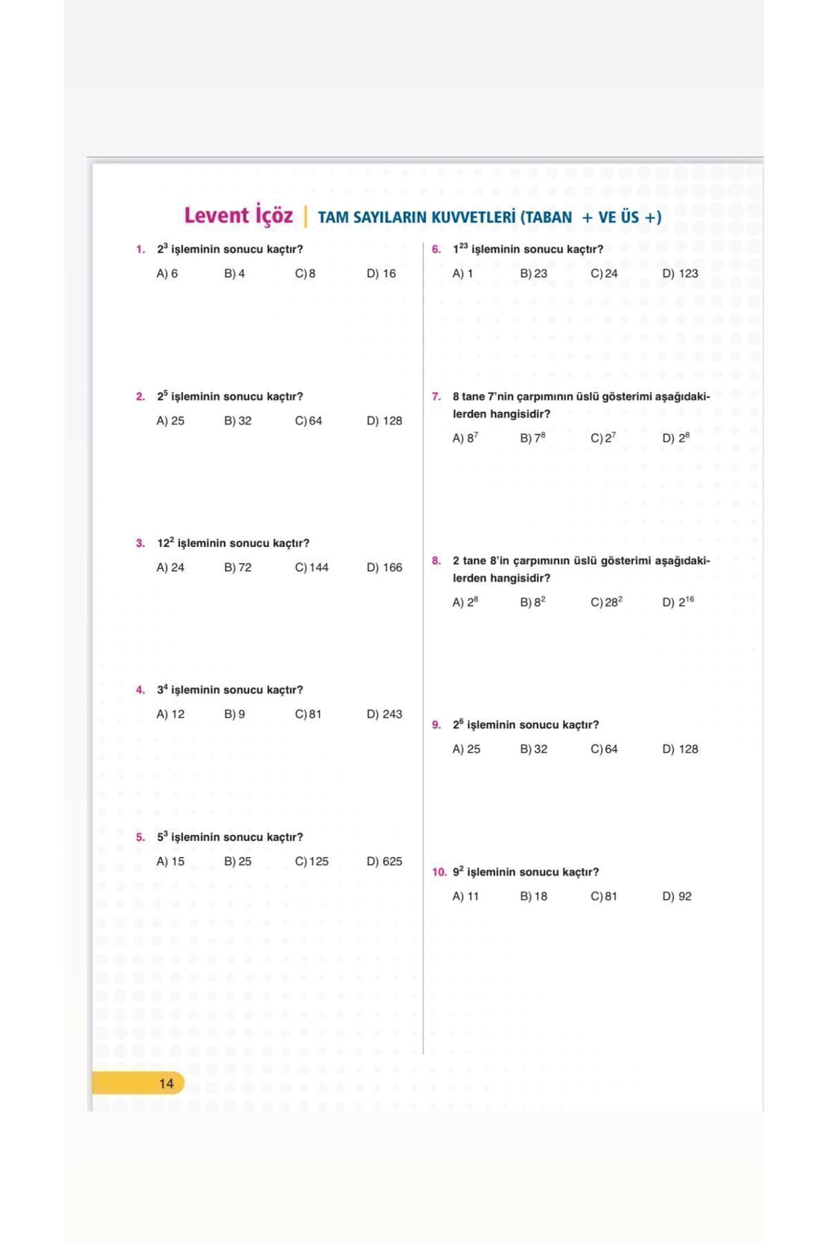 Lgs Matematik—-min 8,123 En En En Başlangıç Lgs Matematik