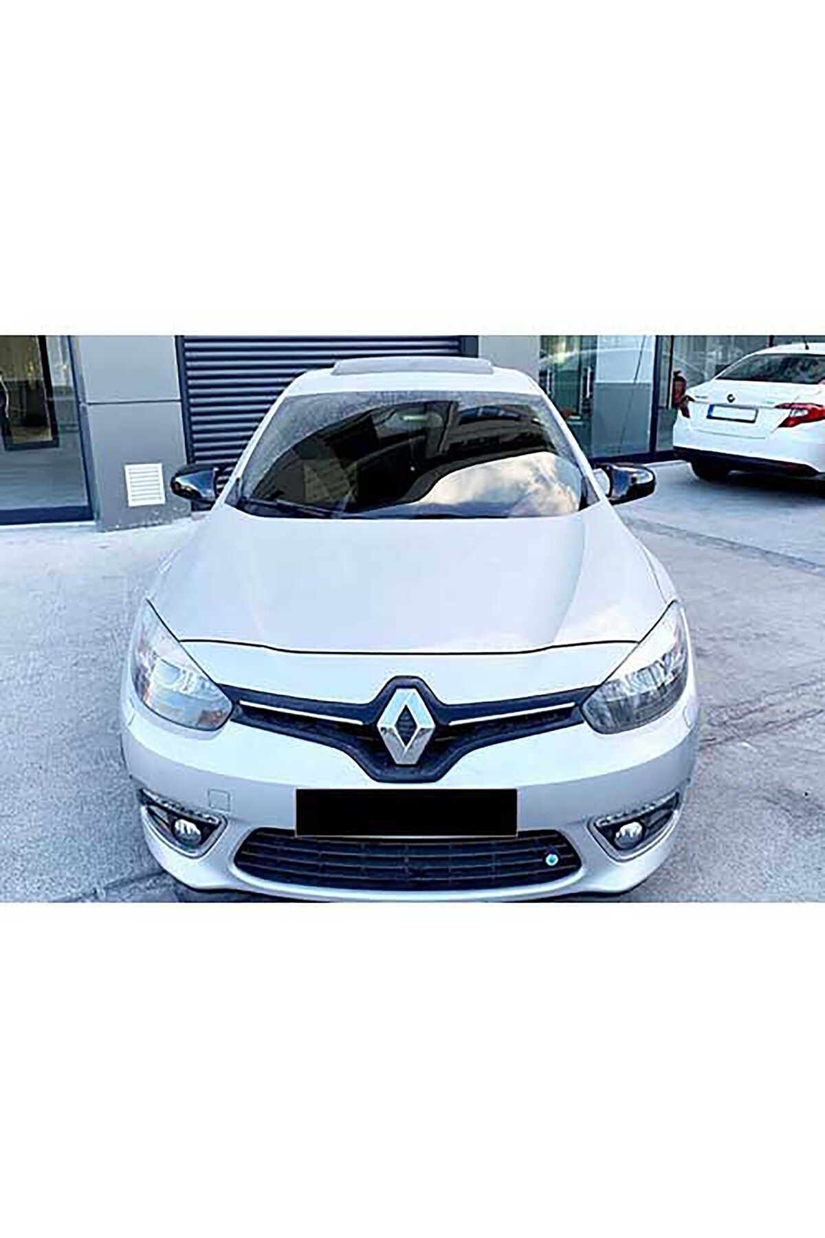 Mayuk Dizayn Renault Fluence Batman Yarasa Ayna Kapağı Piano Black 2009-2016 Ve Montaj Bandı--