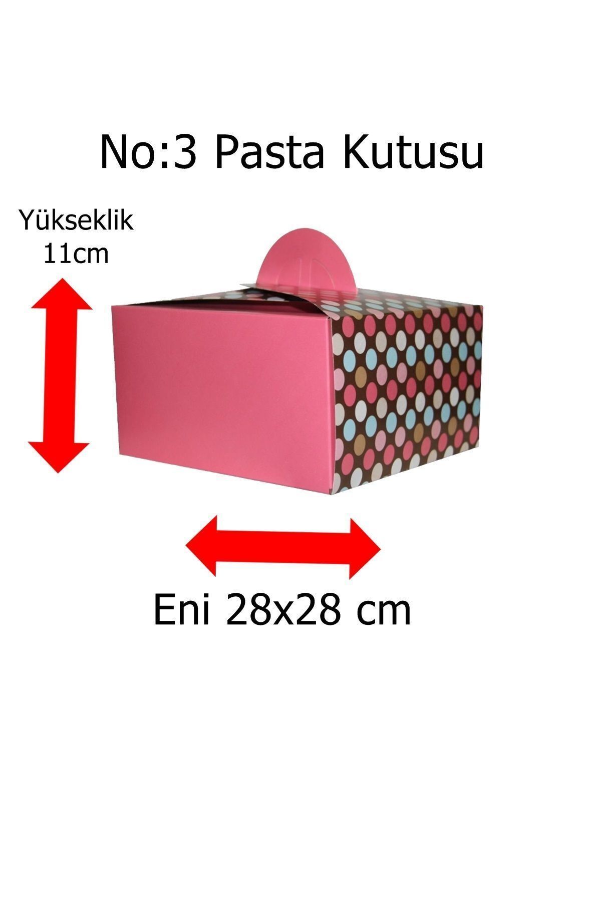 BENS Pasta Kutusu No:3 -11x28x28 Cm Ebatlarda 1 Adet Gelecektir