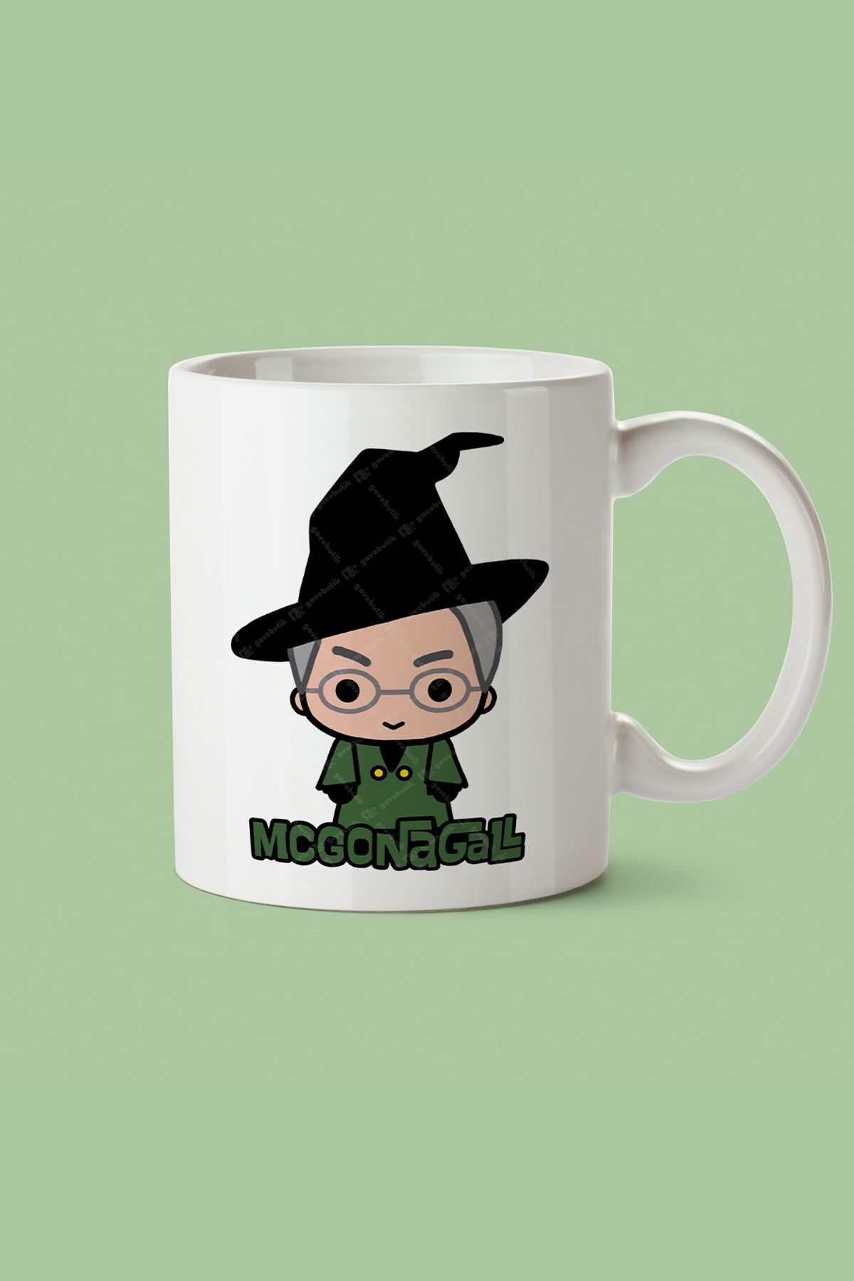gavebutik-Teacher's Day Gift Mcgonagall Printed Mug - Harry Potter 5