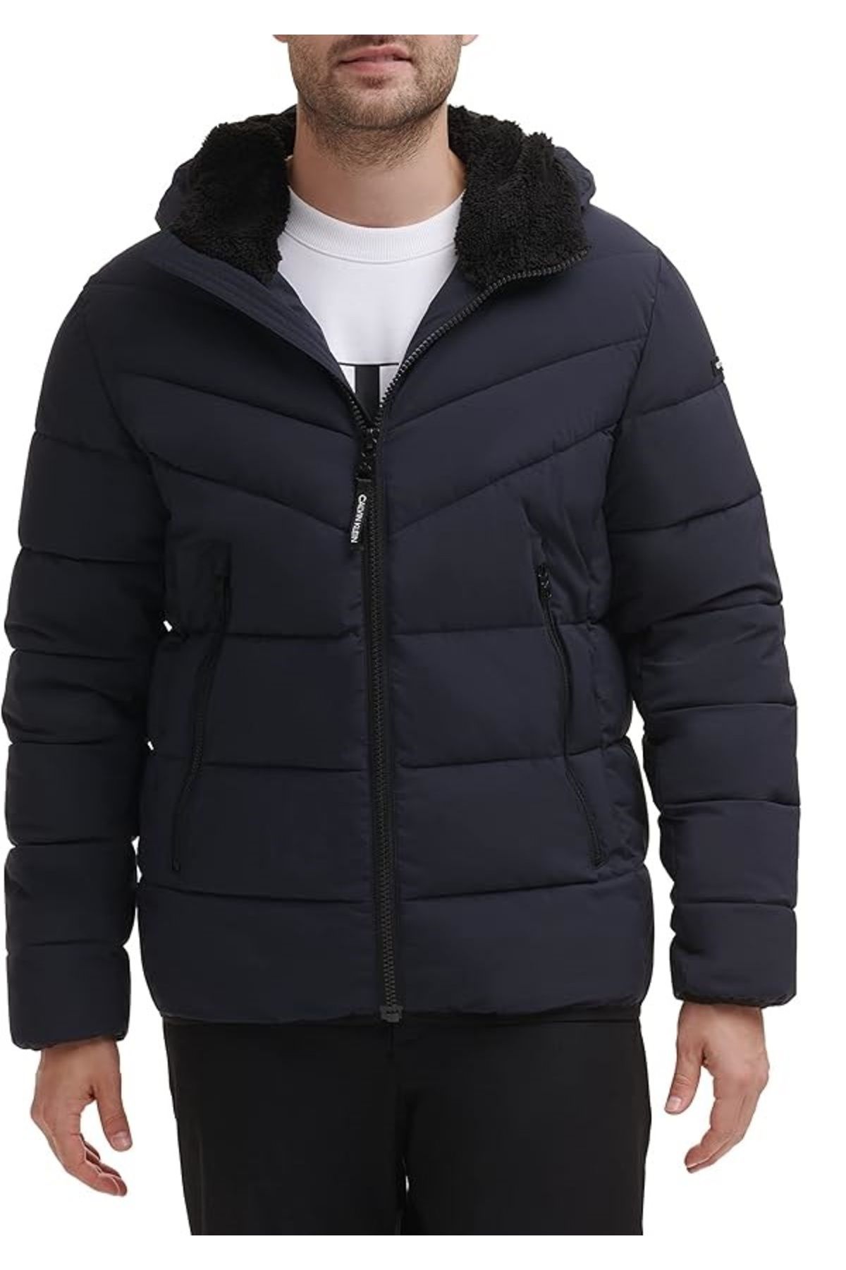 Calvin klein infinite stretch coat clearance
