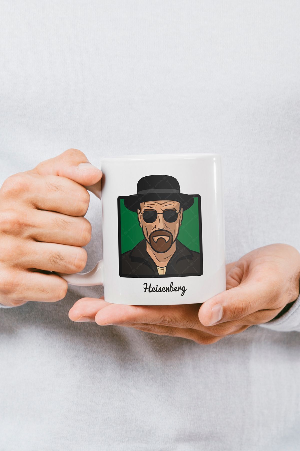 gavebutik-heisenberg" Breaking Bad Printed Mug - Valentine's Day Gift 4