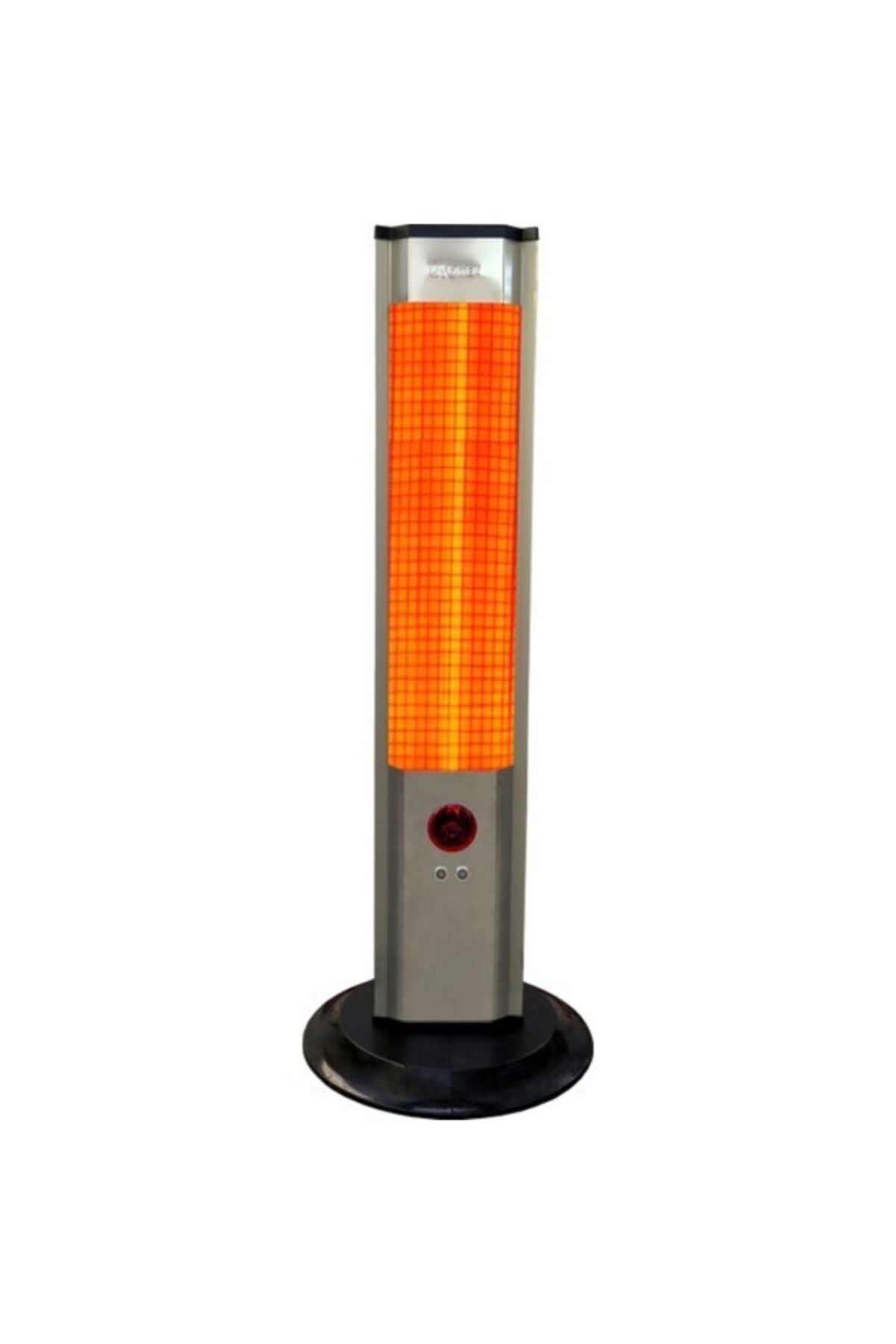 UFOMAX Kule Tipi (UZAKTAN KUMANDALI) 4 Kademeli 2500w Carbon Elektrikli Isıtıcı Inox Uc-401