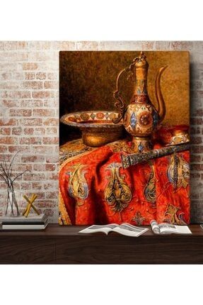 Gift Osmanlı Ibrik Tasarımlı Kanvas Tablo 70x100cm-1 Bitmeyen89170